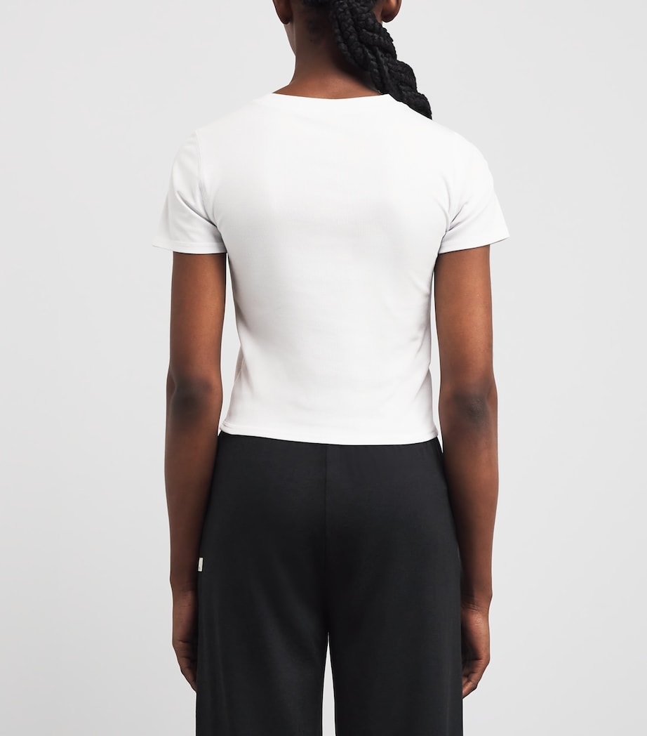 Fitted Pose T-Shirt WHT WHITE Image 4