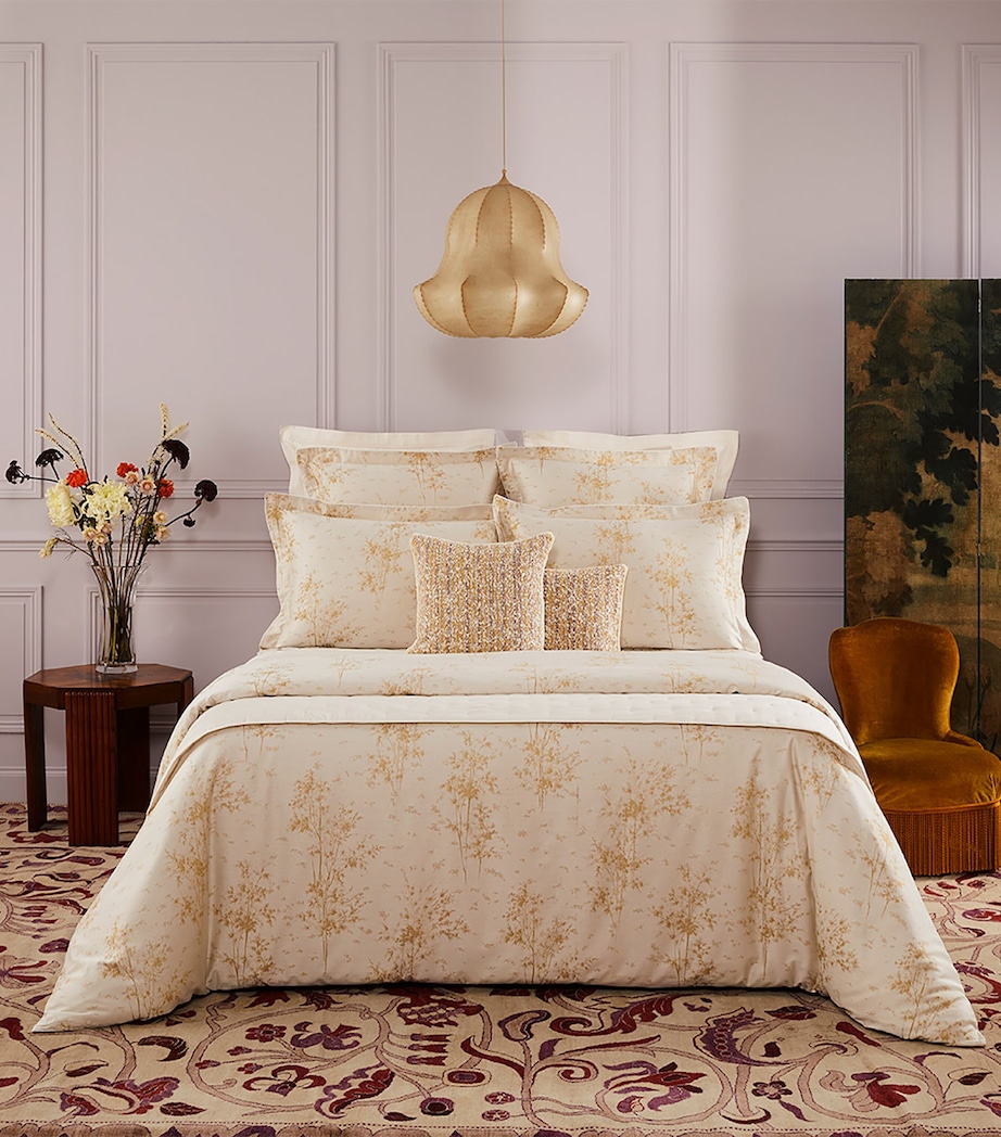 Organic Cotton Legende Oxford Pillowcase (50cm x 75cm) NACRE Image 1