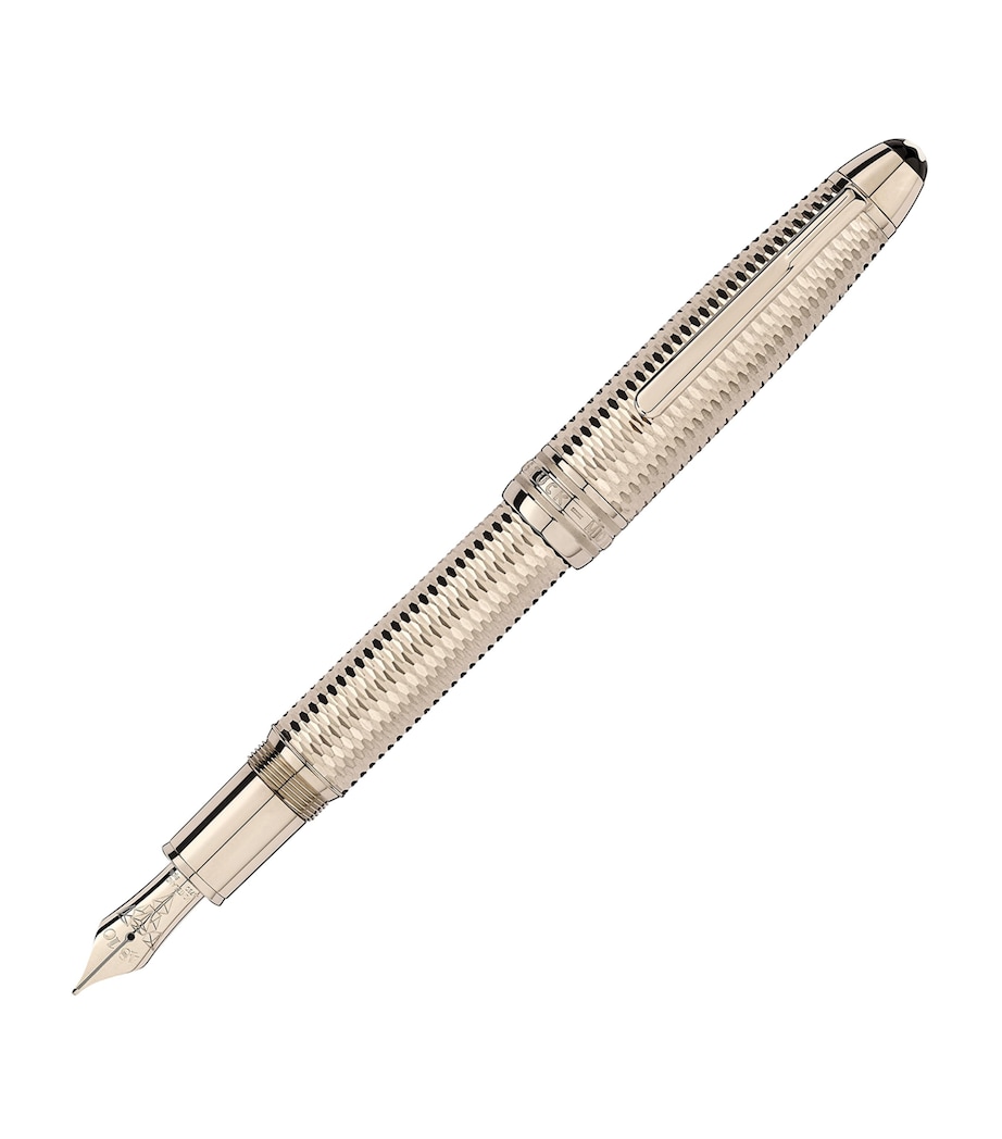 Gold-Plated Meisterstück Geometry Solitaire LeGrand Fountain Pen MULTI Image 3