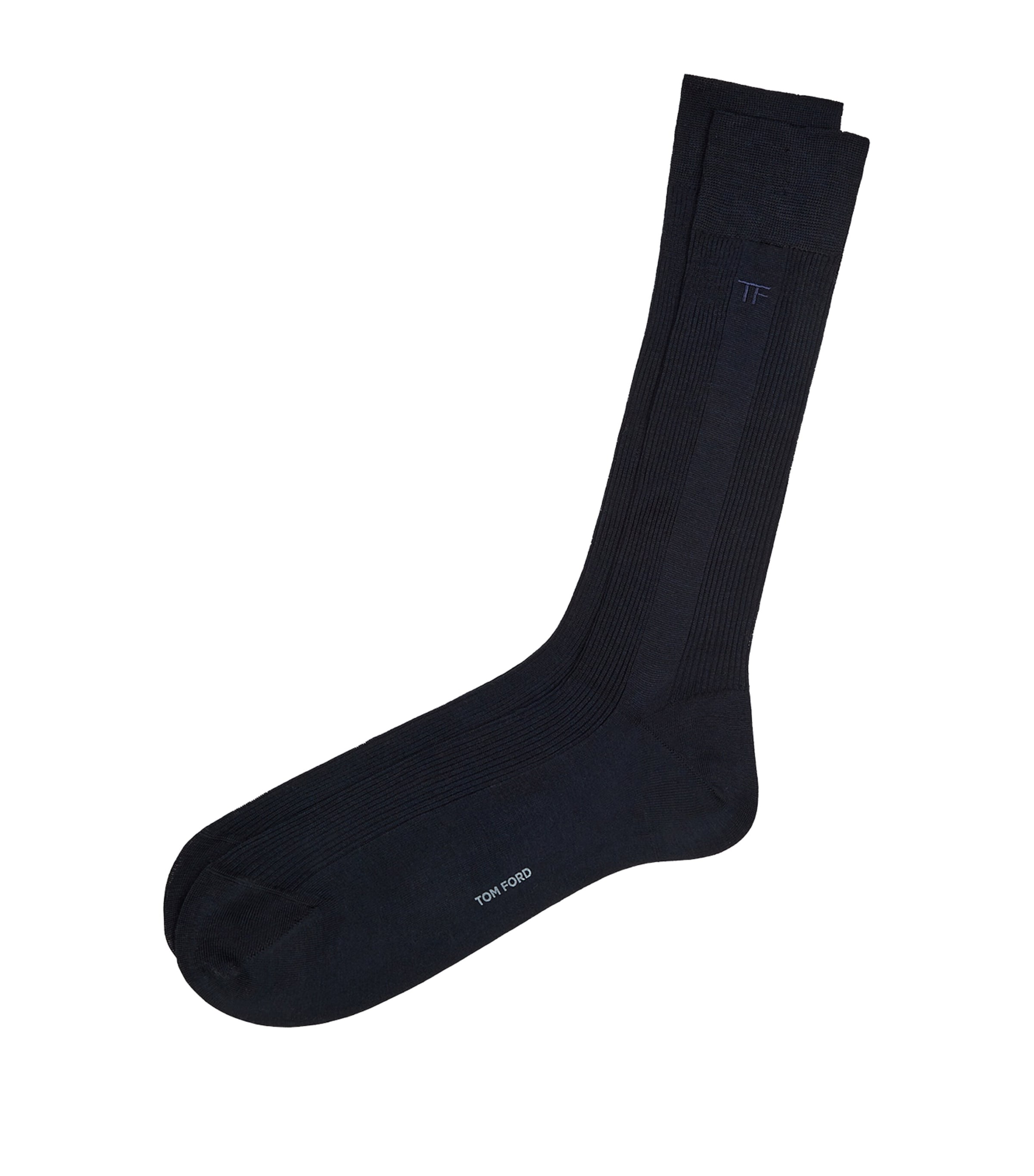 Tom Ford Cotton Socks In Blue