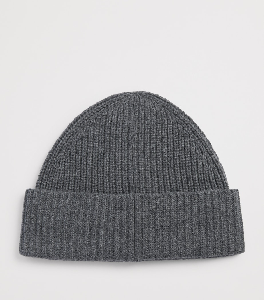 A.P.C. Wool-Cashmere Noa Beanie Lad Anthracite Image 2