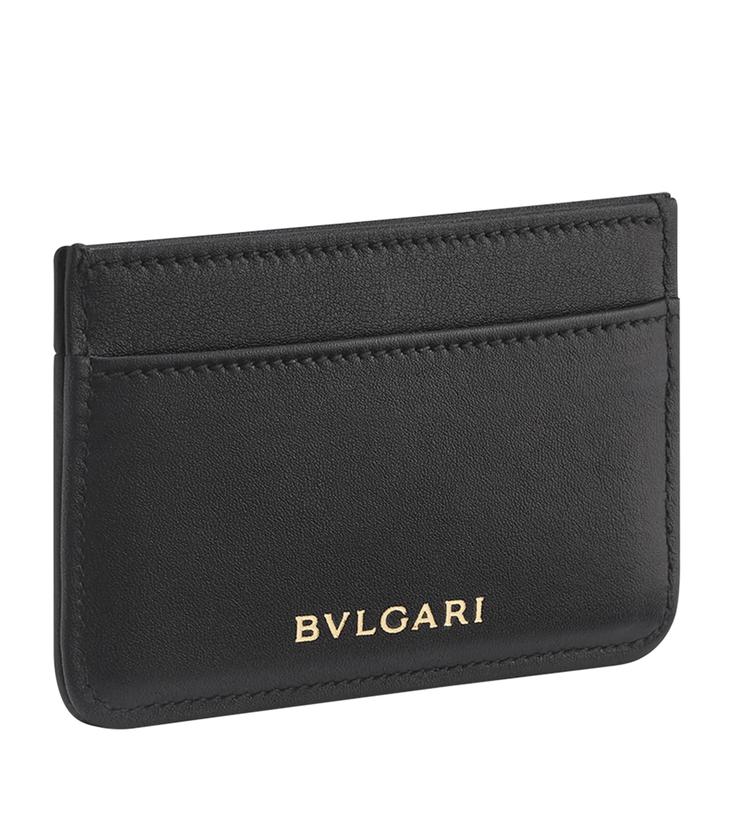 Serpenti Cabochon Card Holder BLACK Image 2