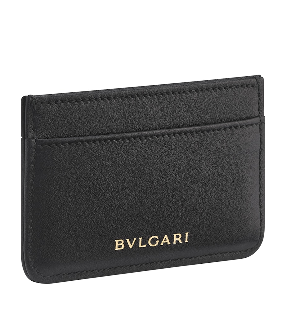 Serpenti Cabochon Card Holder BLACK Image 2