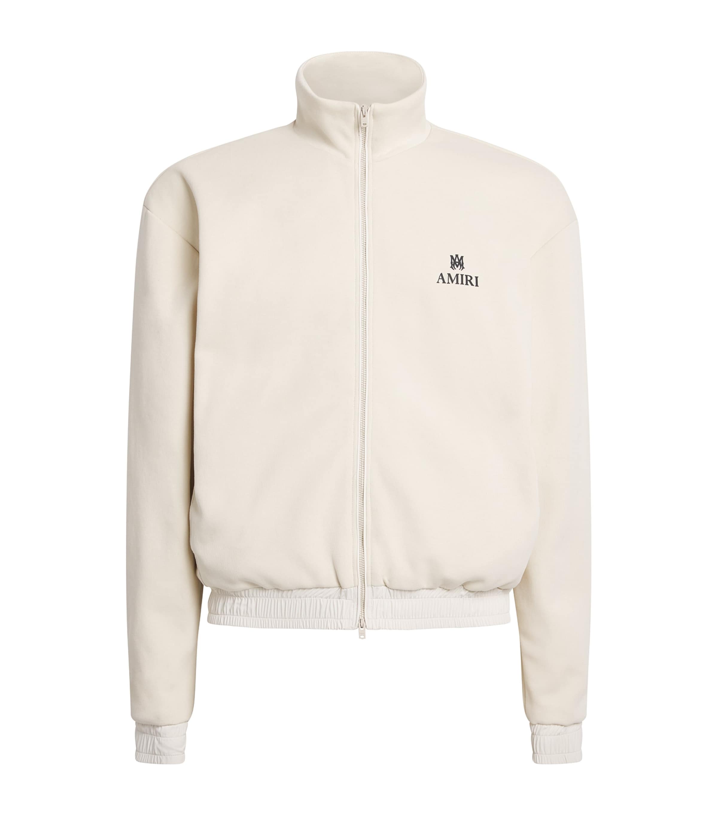 Amiri Cotton-blend Lounge Track Jacket In White