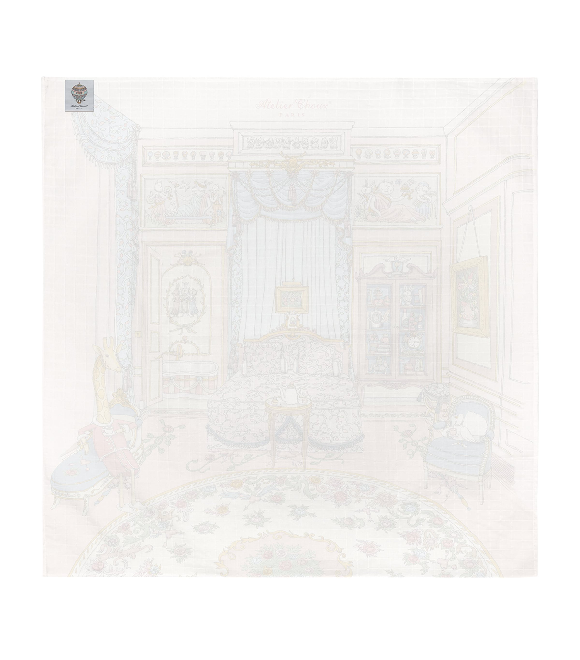 Atelier Choux Cotton French Bedroom Swaddle Image 2