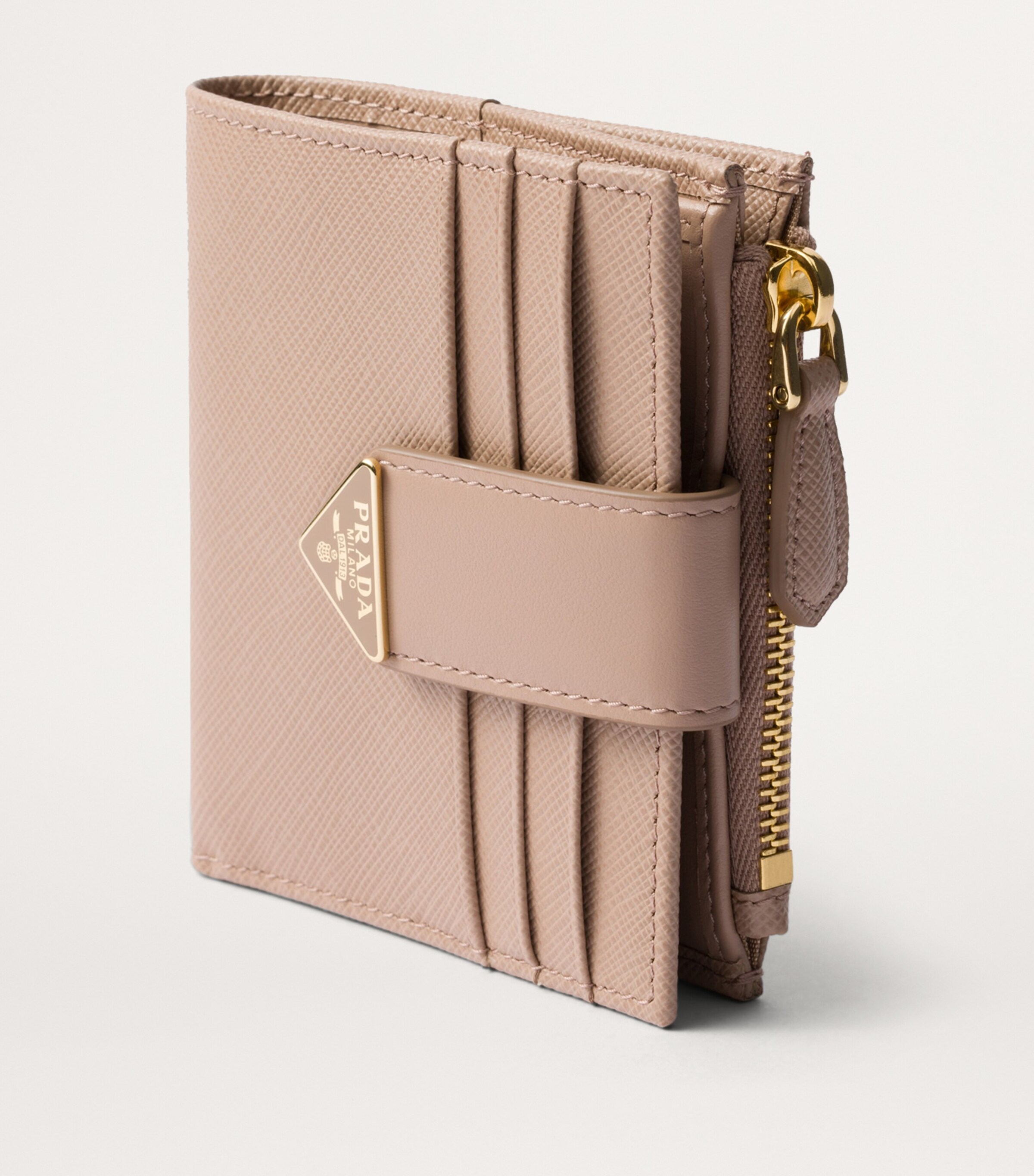 Saffiano Leather Bifold Card Holder F0236 Image 4