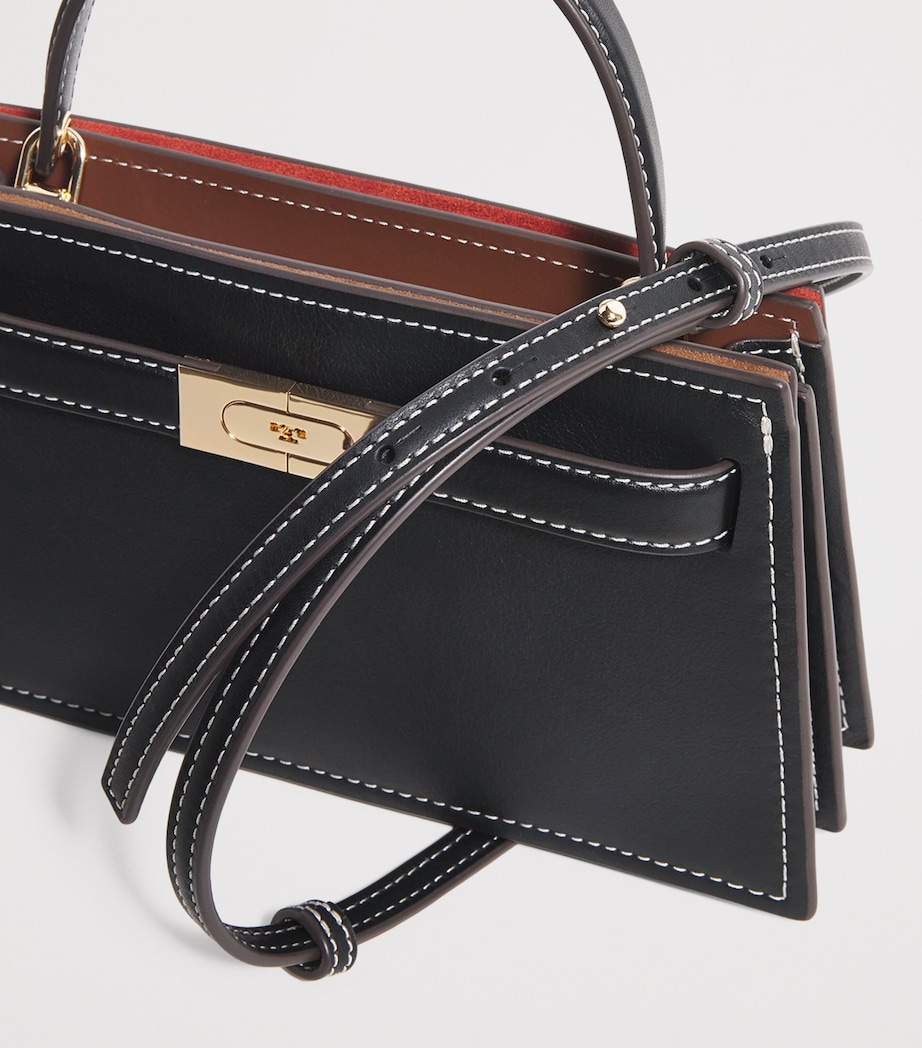 Mini Leather Lee Radziwill Top-Handle Bag BLACK 001 Image 4