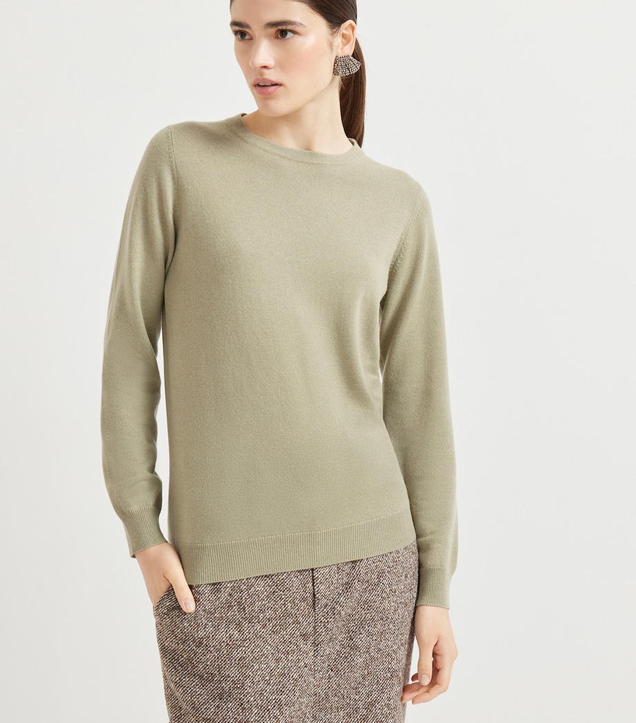 Cashmere Crew-Neck Sweater C4264 Image 2