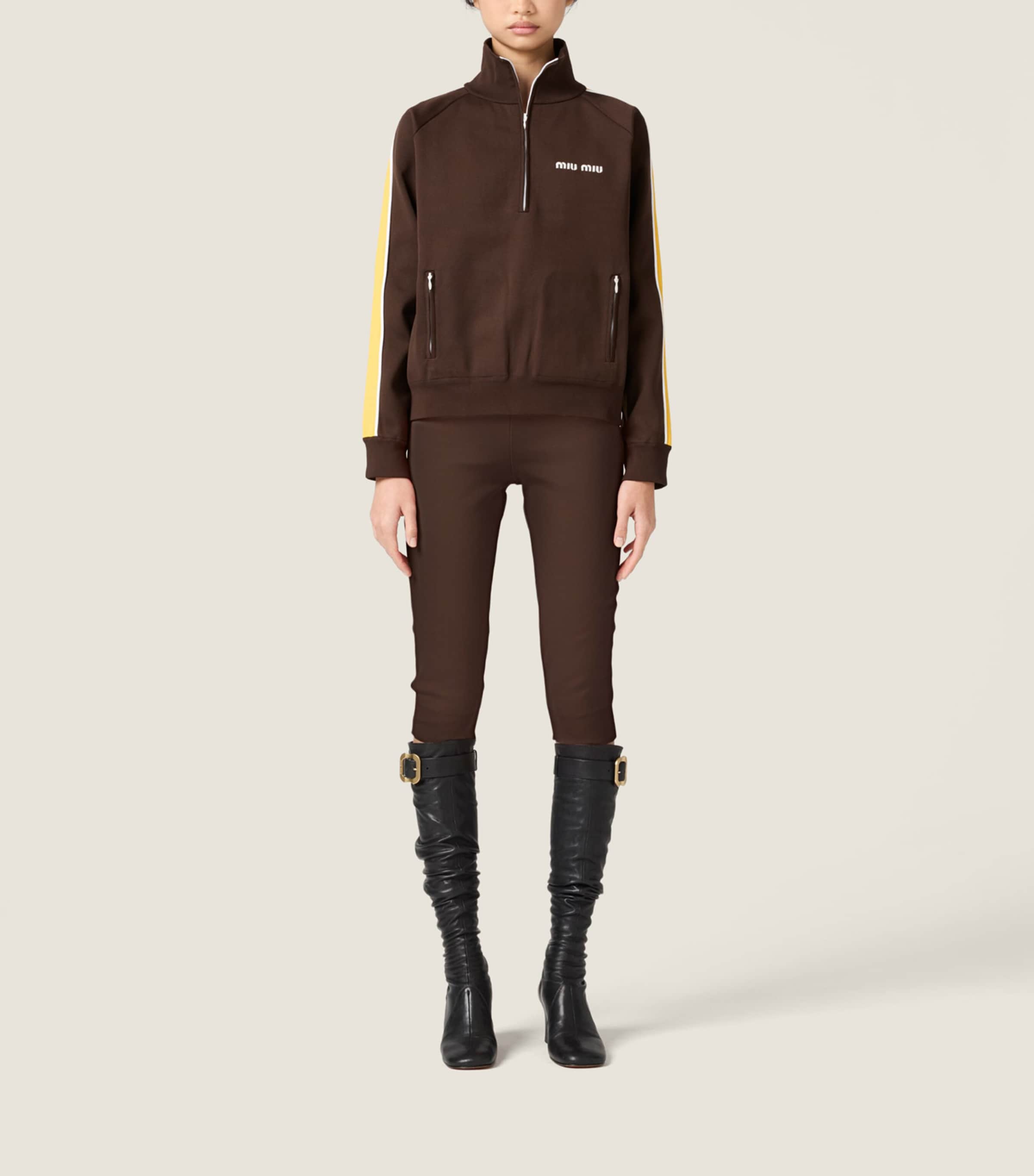 Logo Half-Zip Sweatshirt F0WDS Image 2