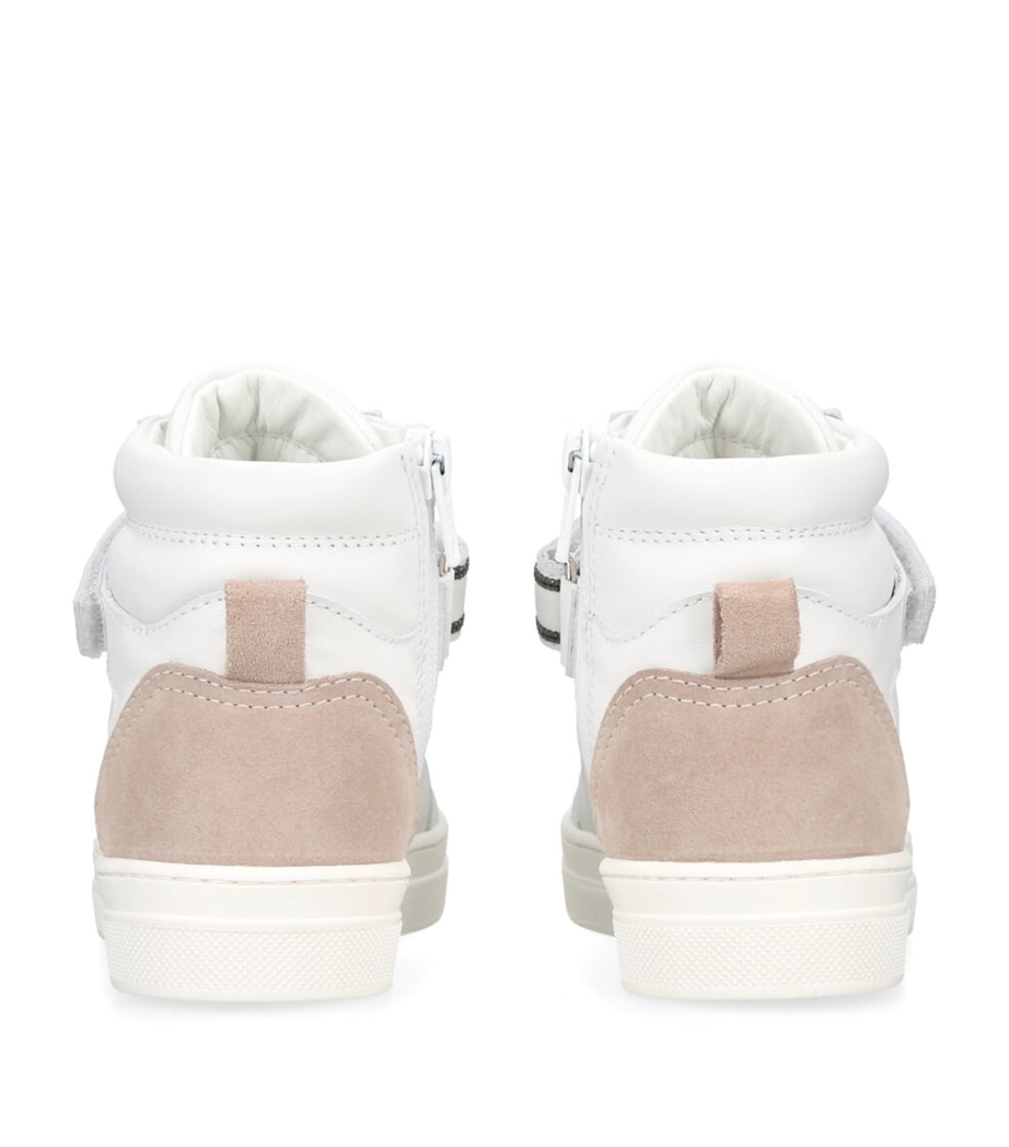 High-Top Sneakers WHITE Image 2