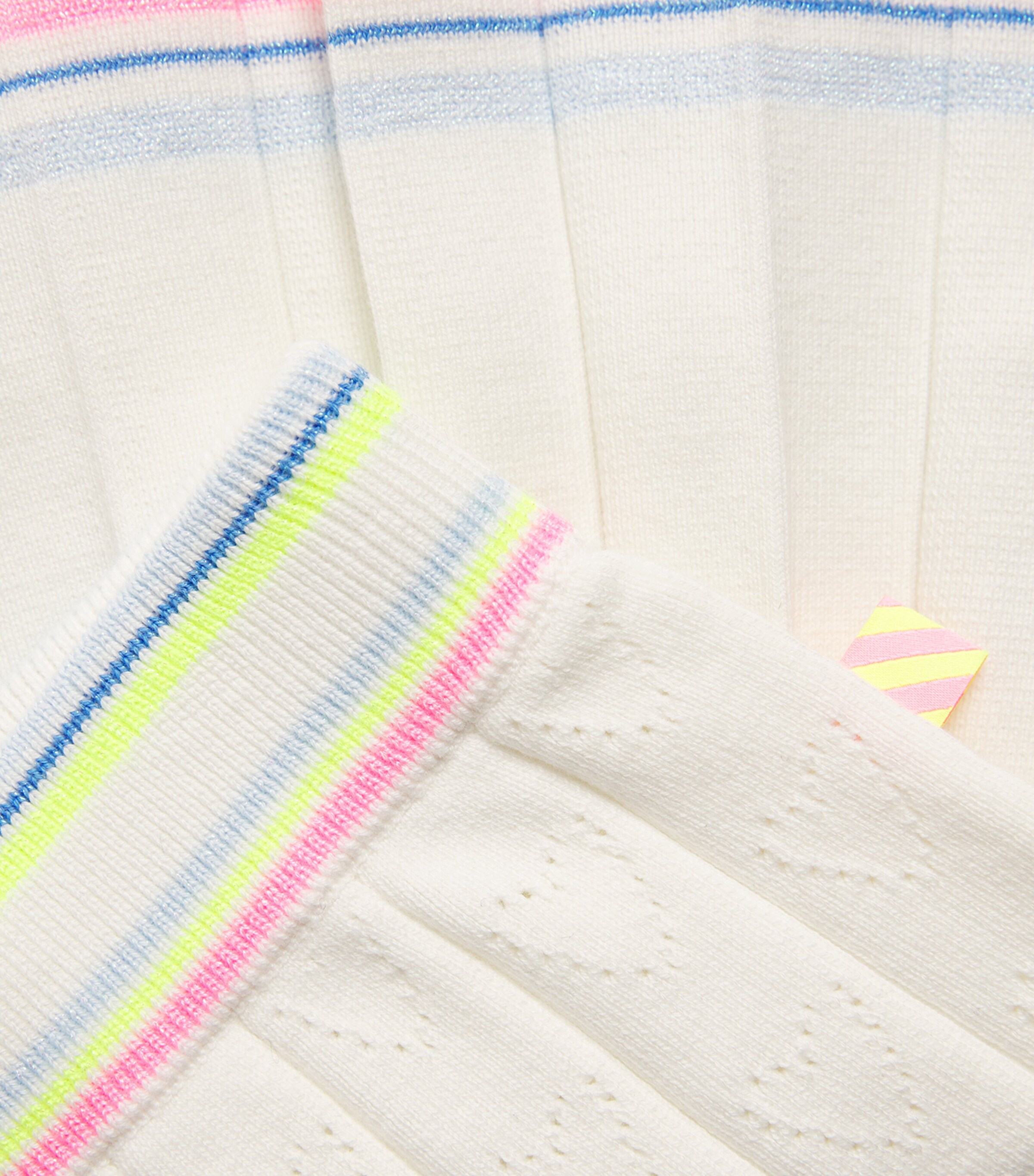 Billieblush Cotton-Blend Striped Skirt (2-12 Years) Ivory Image 4