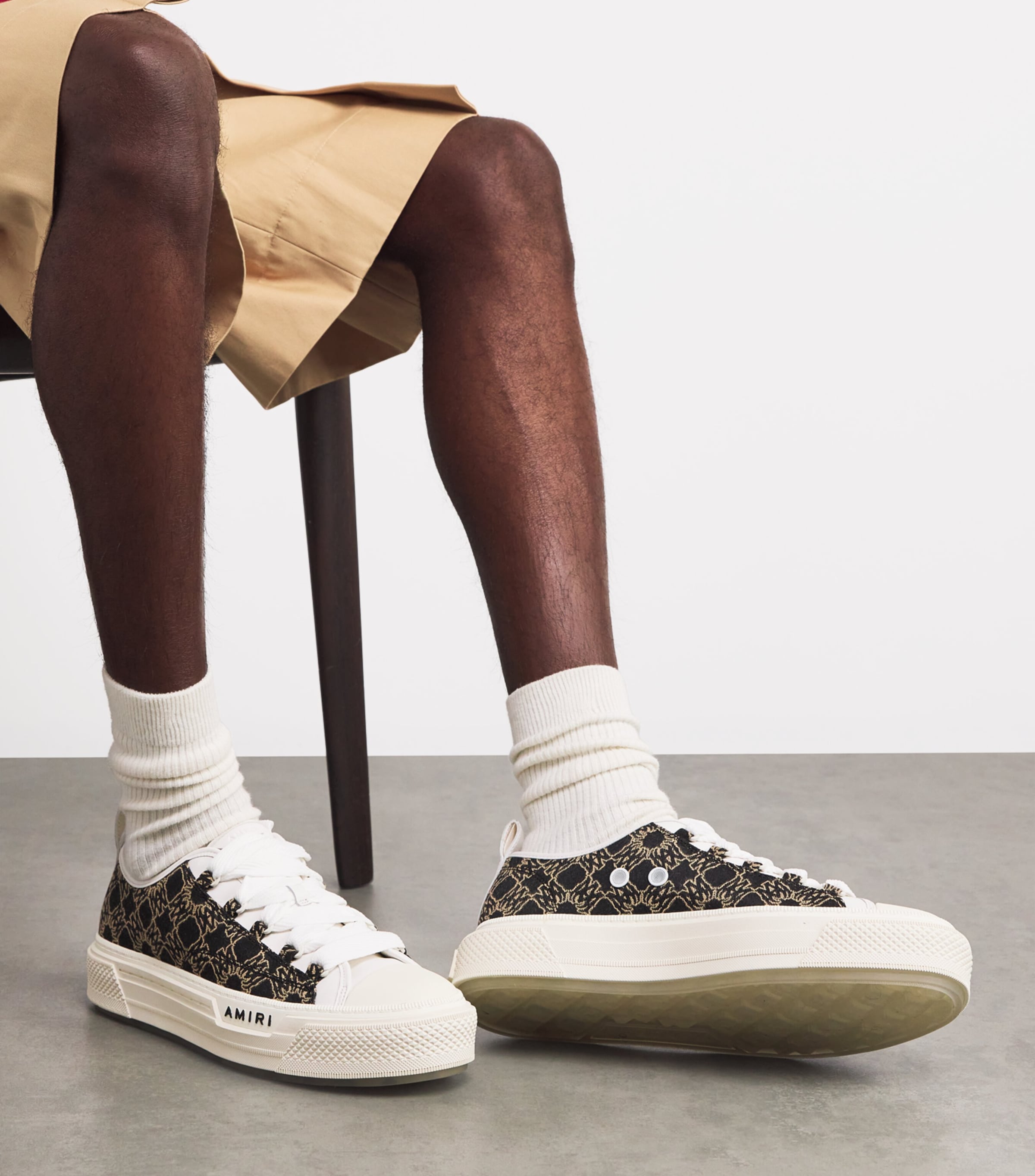 AMIRI MA Quad Jacquard Court Sneakers | Harrods US