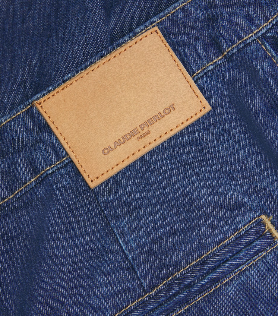 Wide-Leg Jeans INDIGO DENIM Image 5