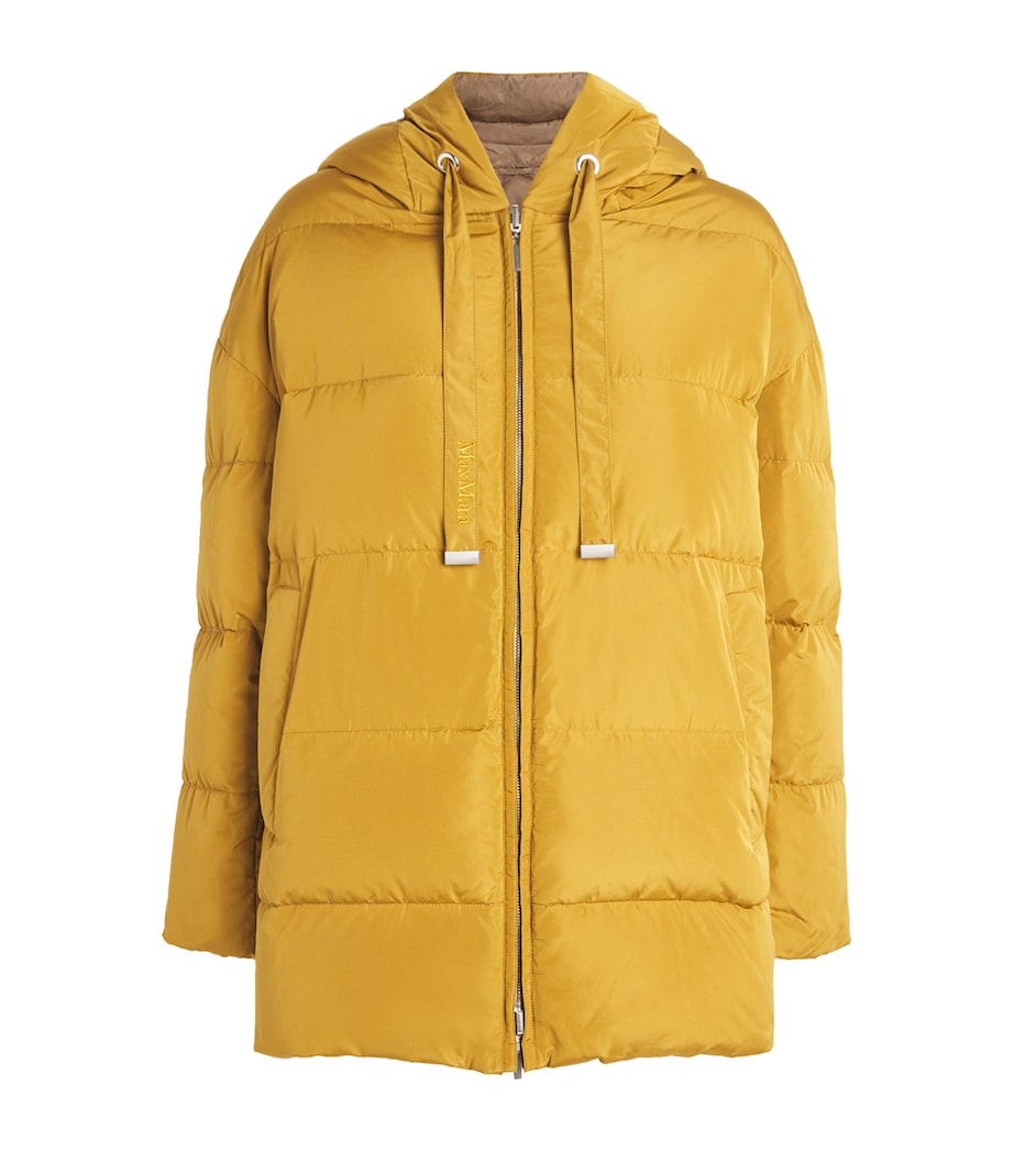 Water-Repellent Reversible Quilted Jacket YELLOW Image 1