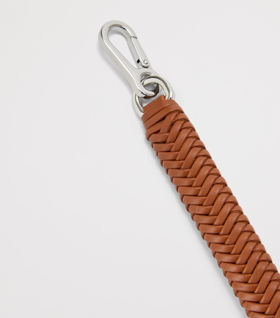 Leather Short Arrow Bag Strap SQUIRREL Image 3