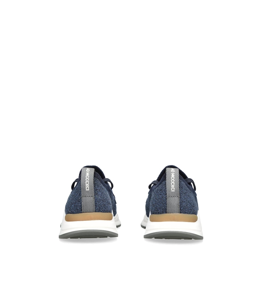 Brunello Cucinelli Kids Knitted Sneakers Blue/dark Image 4