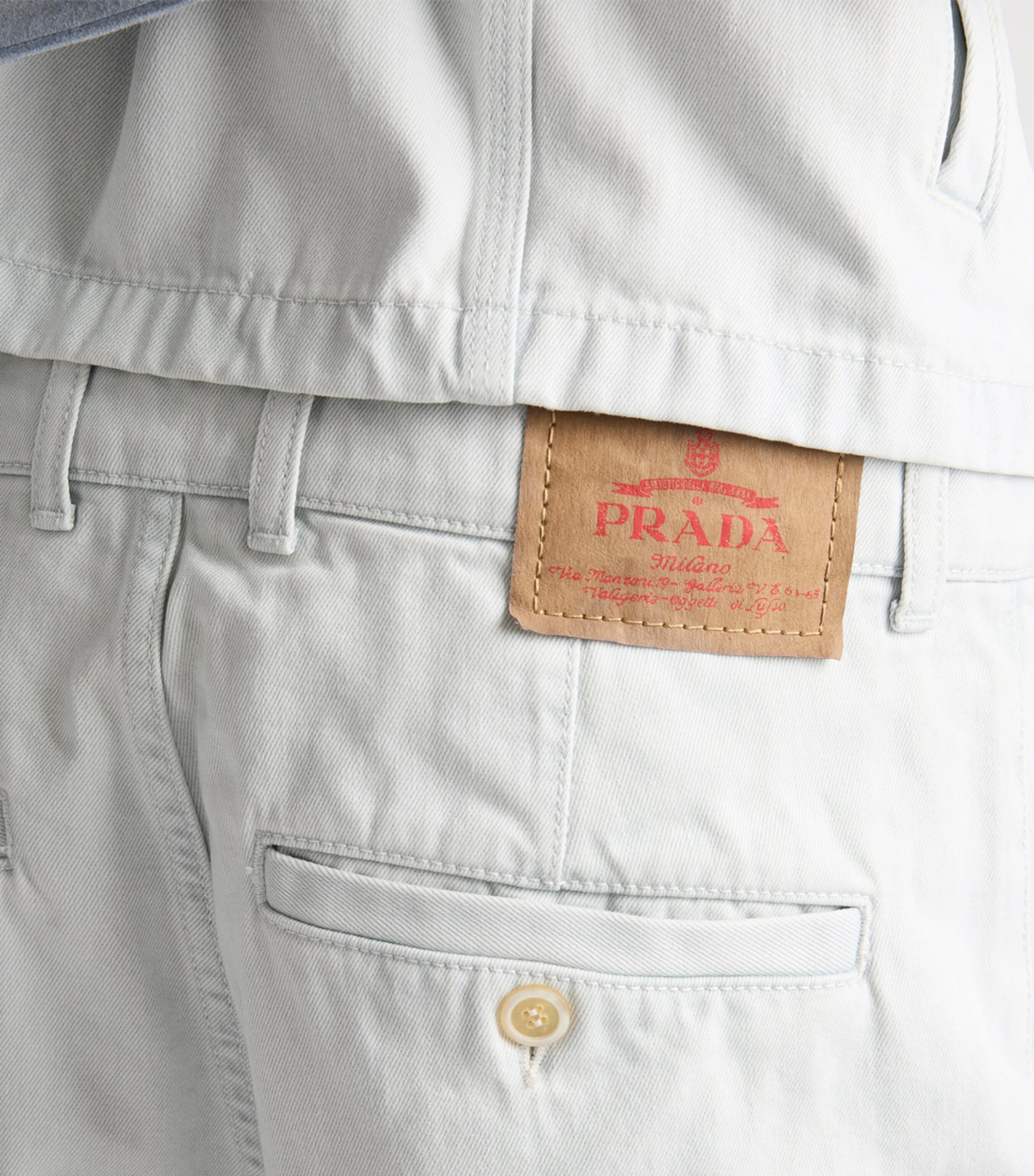 Prada Mens Straight-Leg Jeans Image 6