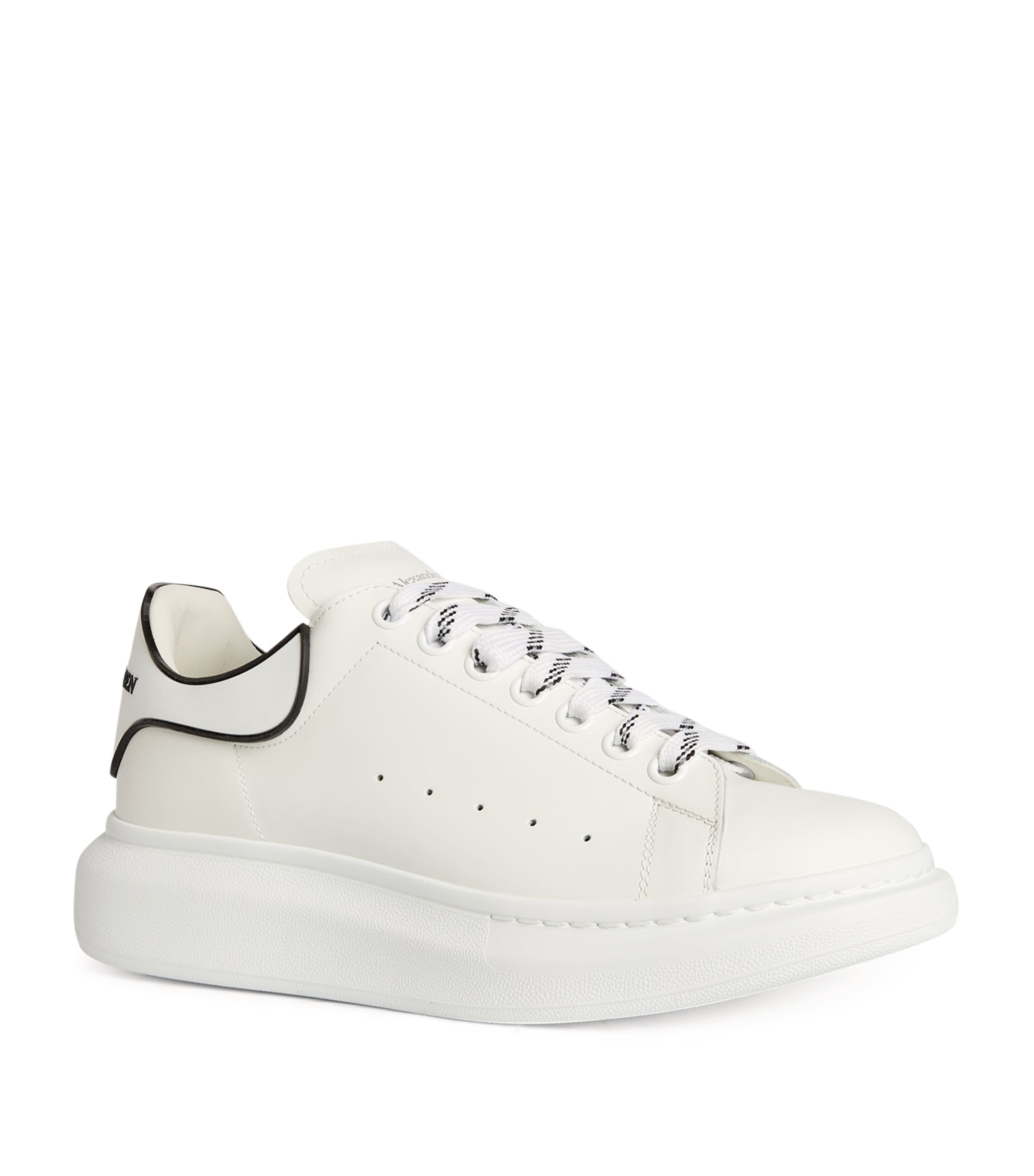 Leather Oversized Sneakers 9074 Image 4