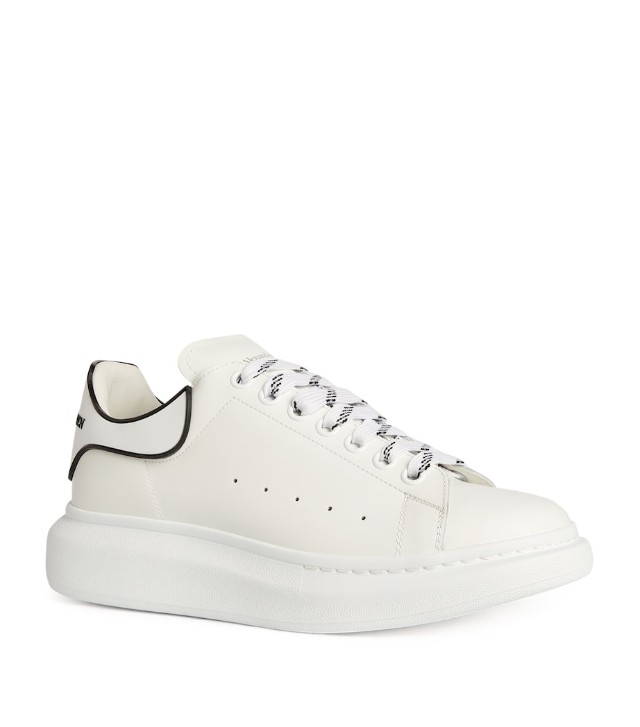 Leather Oversized Sneakers 9074 Image 4