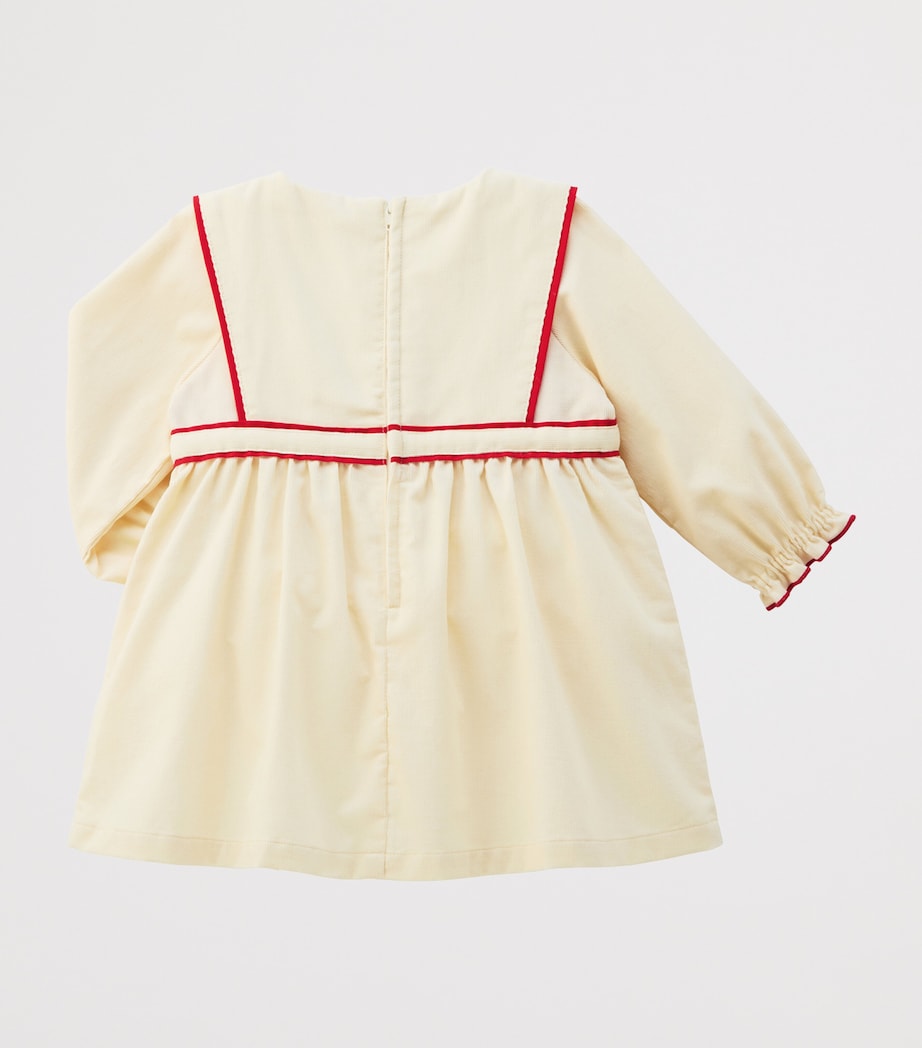 Miki House Corduroy Embroidered Dress (12 Months-7 Years) Image 2