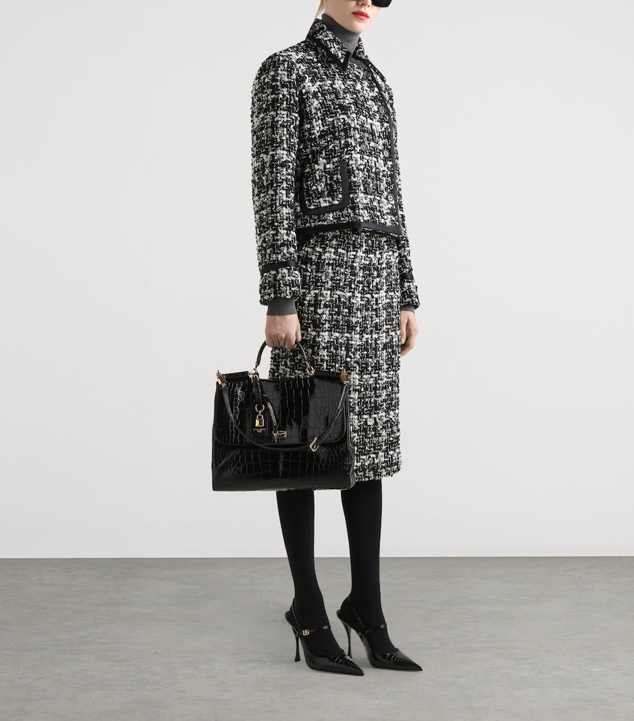 Tweed Midi Skirt S8100-CHECK-TARTAN Image 2