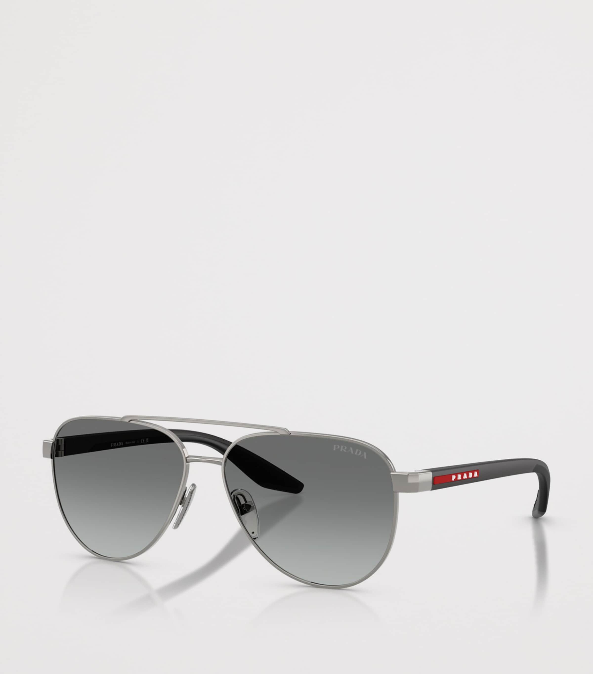 Prada Linea Rossa Metal A52S Aviator Sunglasses Image 2