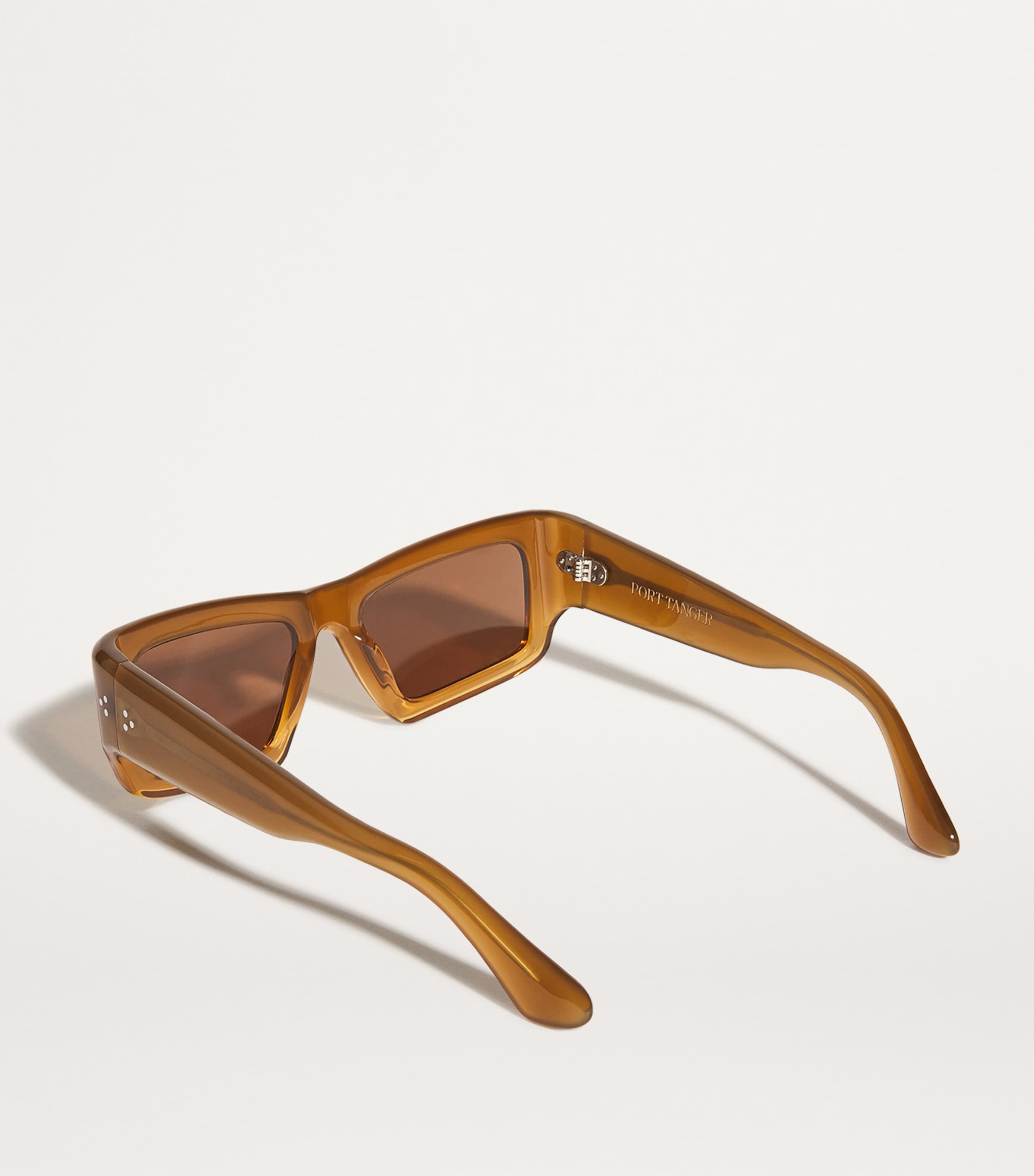 Rectangular Sabea Sunglasses TOBACCO LENS Image 3