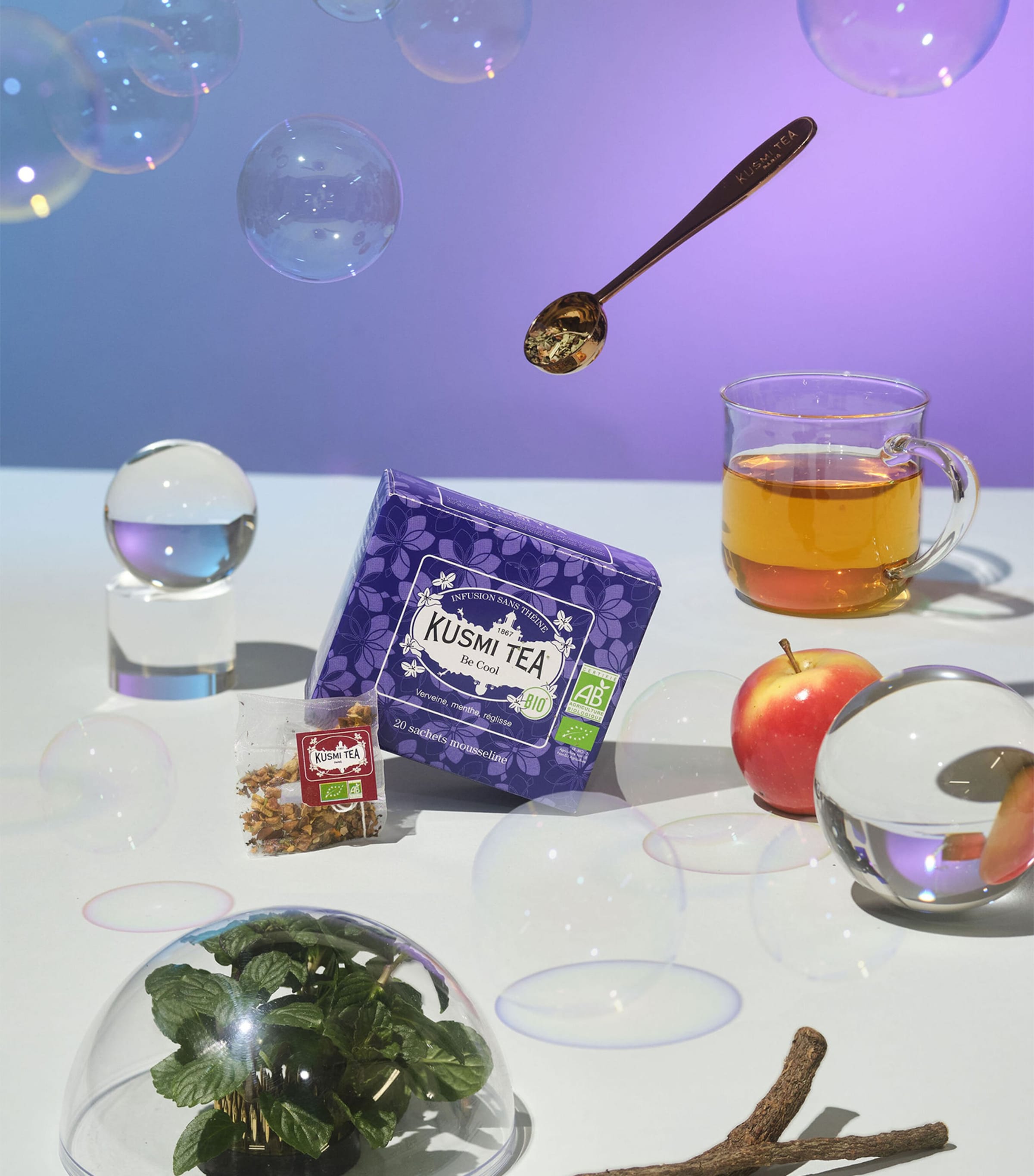 Organic Be Cool Tea (20 Tea Bags) NO COLOUR Image 2