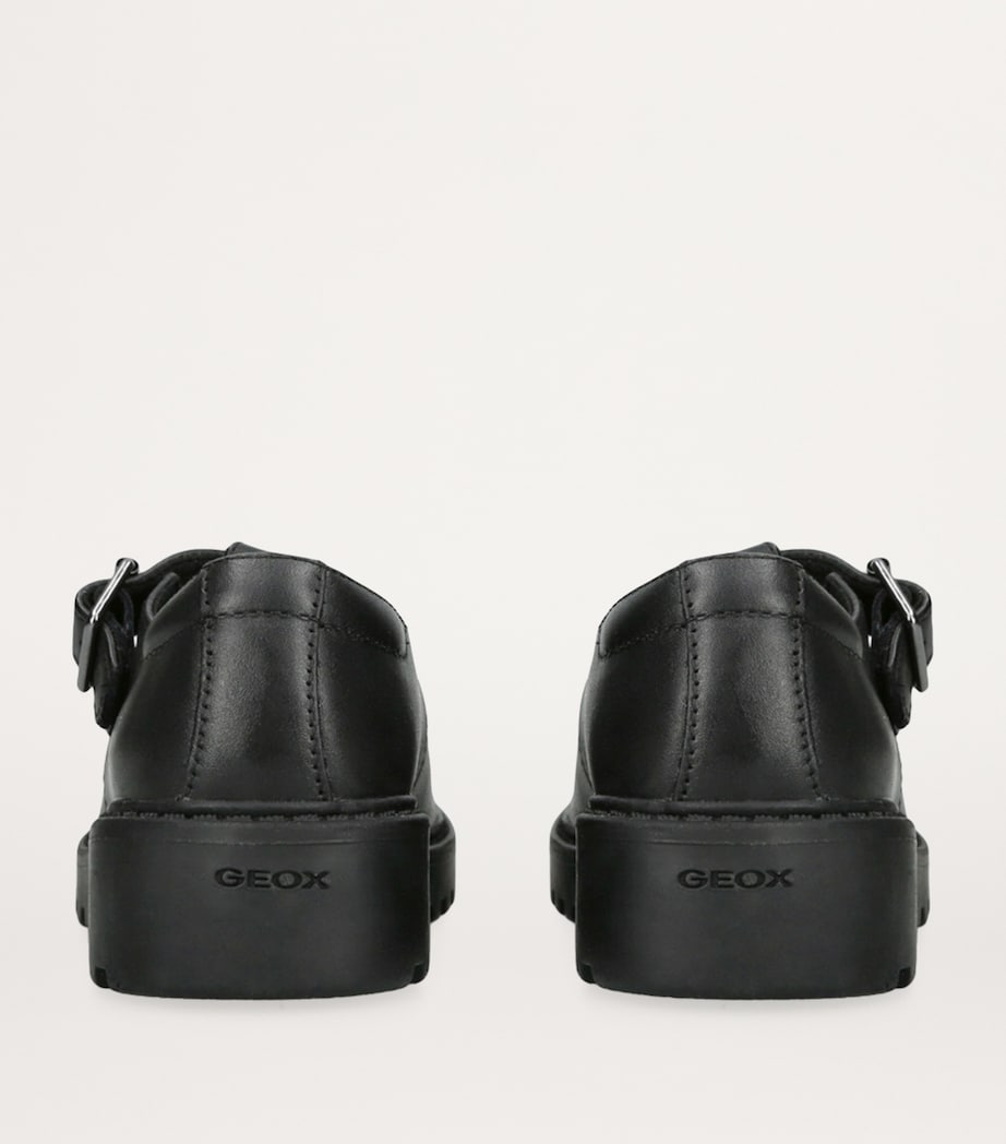 Leather Casey Mary Jane Shoes BLACK Image 2