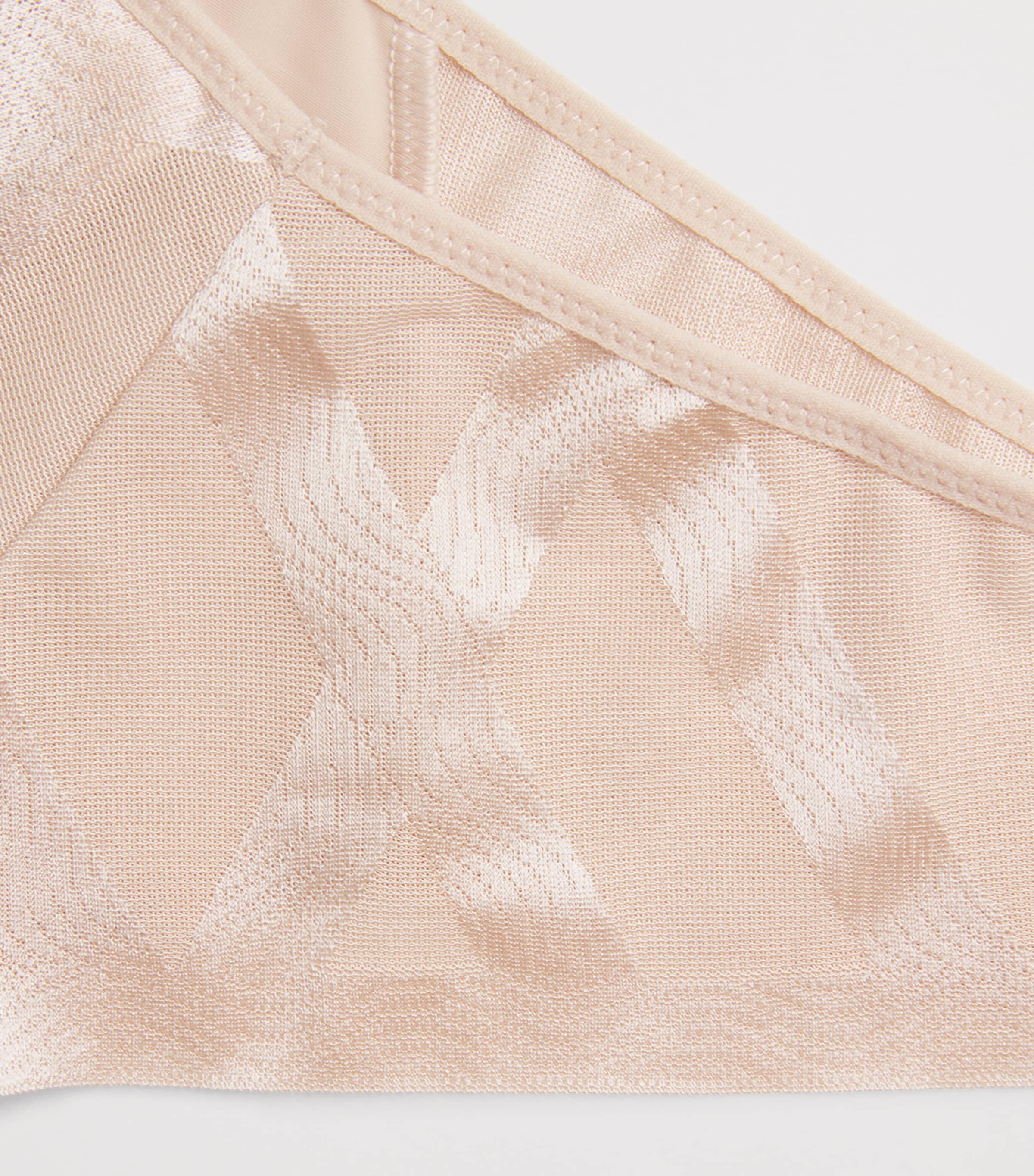 Chantelle Womens Stretch-Mesh Tanga Soft Pink Image 4