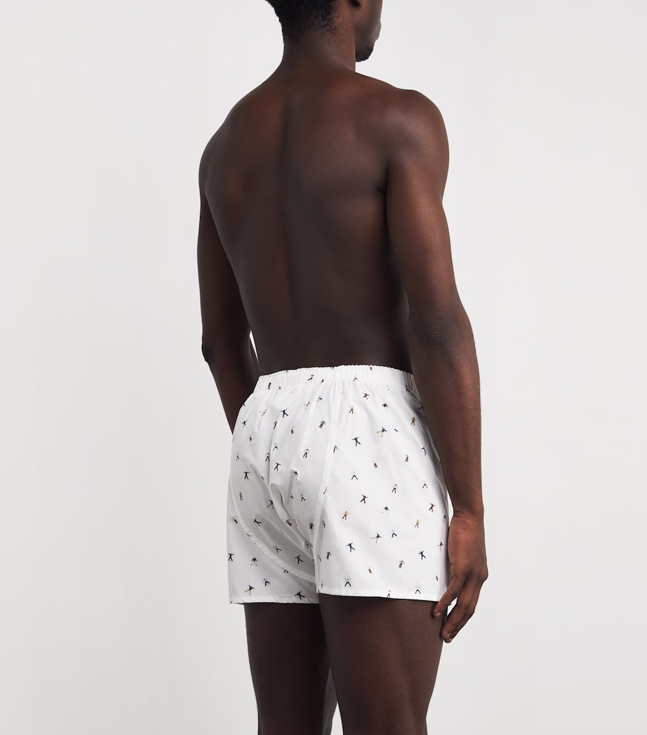 Cotton Printed Boxer Shorts SNOW ANGEL PRINT Image 3