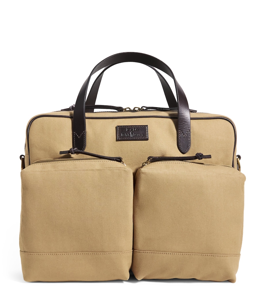 Canvas Commuter Bag BEIGE/KHAKI Image 1