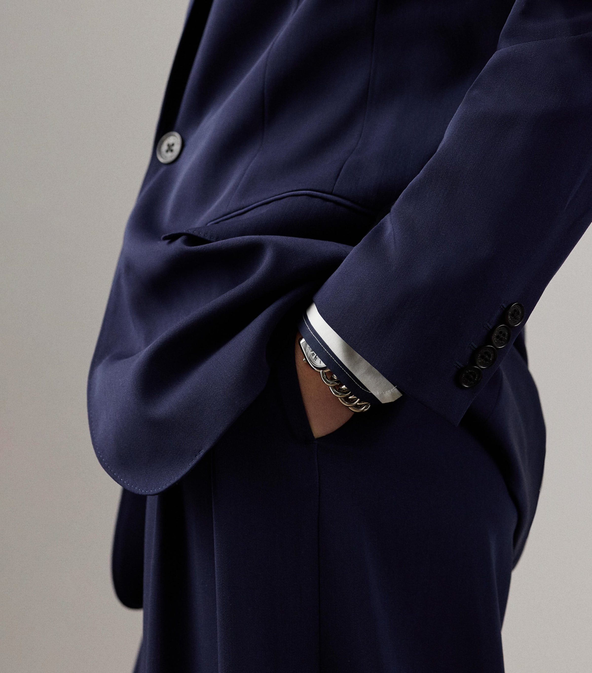 Wool Marcy Blazer NAVY-410 Image 6