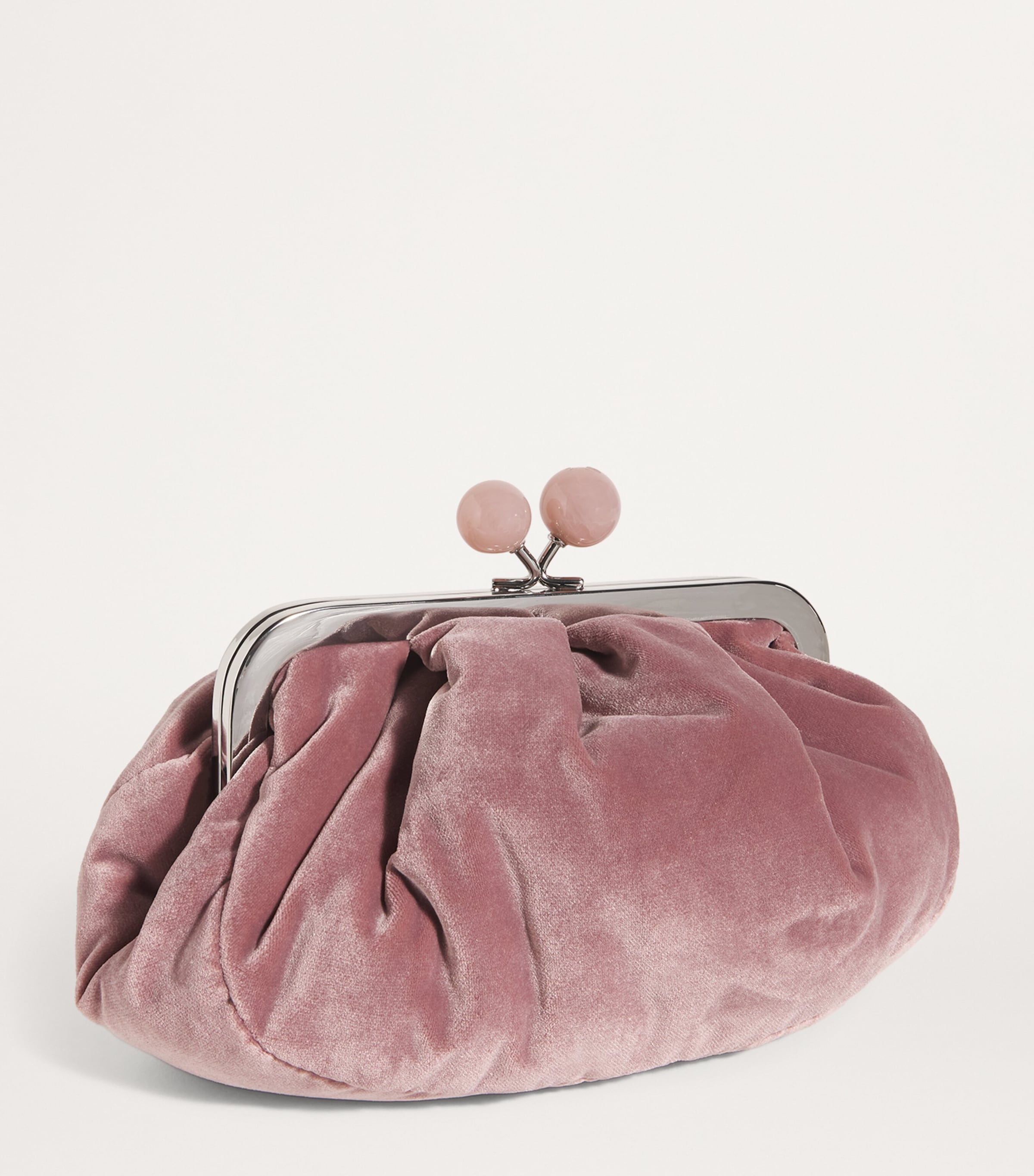 Weekend Max Mara Small Velvet Pasticcino Clutch Bag | Harrods US