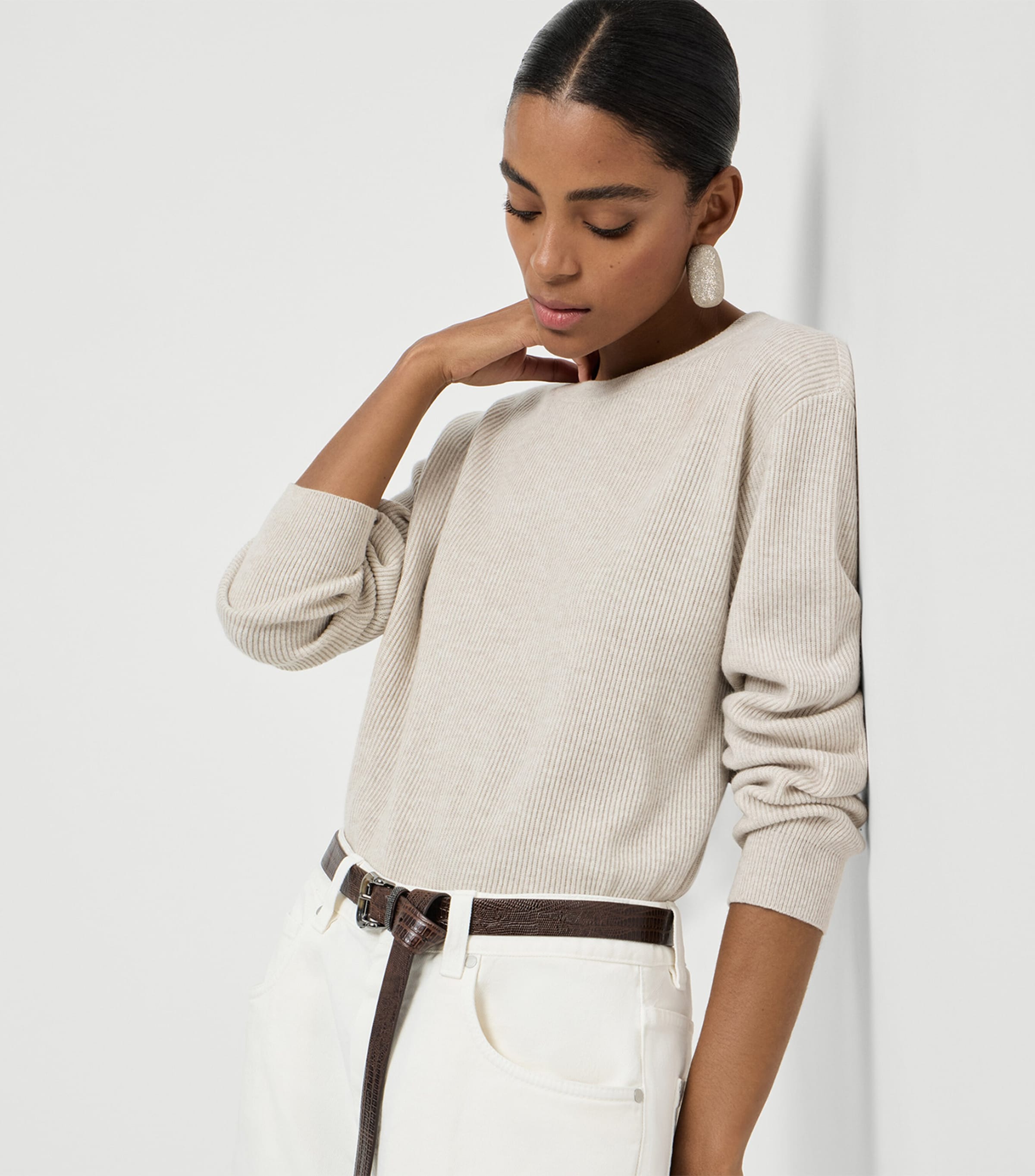 Brunello Cucinelli Womens Cashmere Sweater Image 4