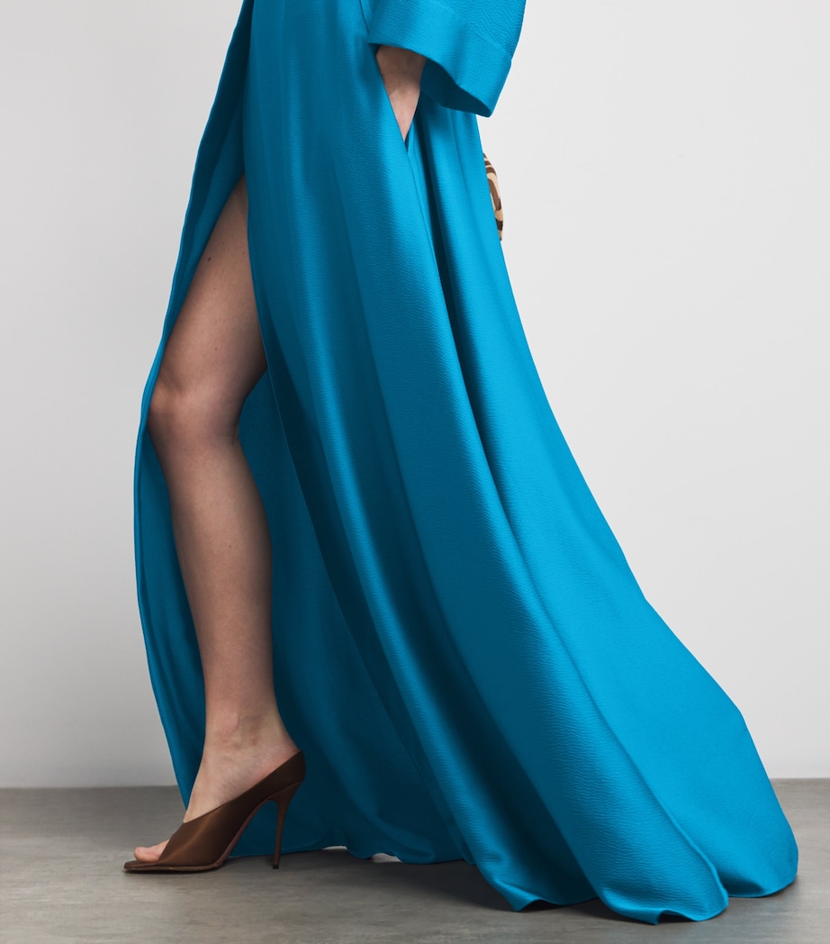 Crinkle Koryeo Gown LAGUNA BLUE Image 6