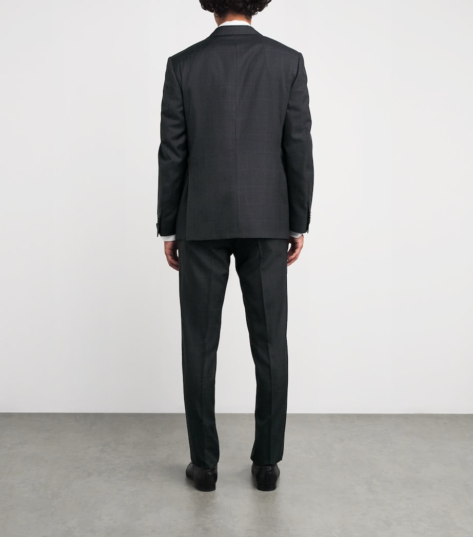 Virgin Wool 2-Piece Suit 14 GREY MELANGE Image 4