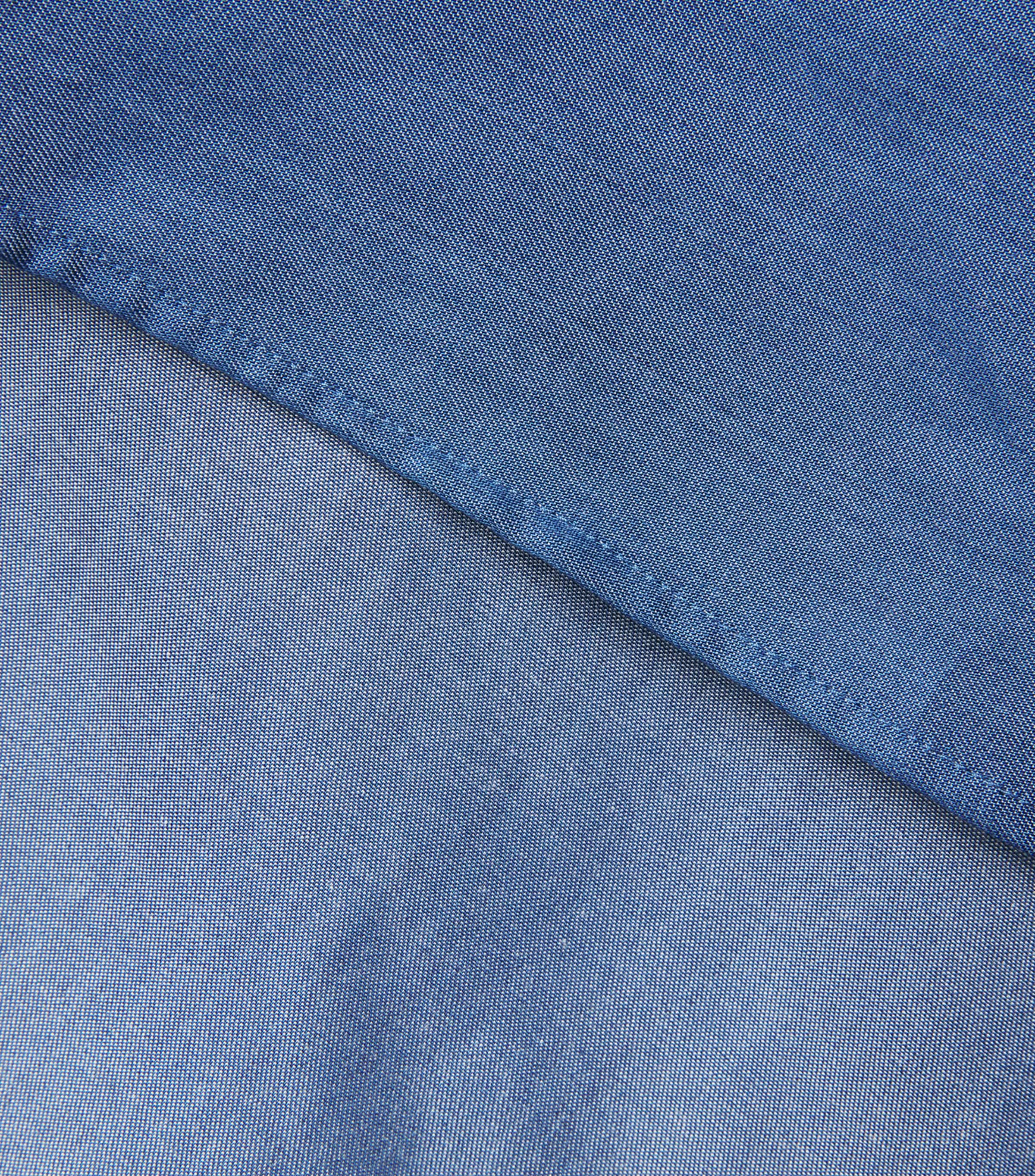 Palmer//Harding Womens Denim Motion Midi Skirt Blue Denim Image 6