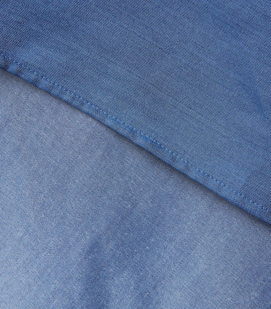Palmer//Harding Womens Denim Motion Midi Skirt Blue Denim Image 6