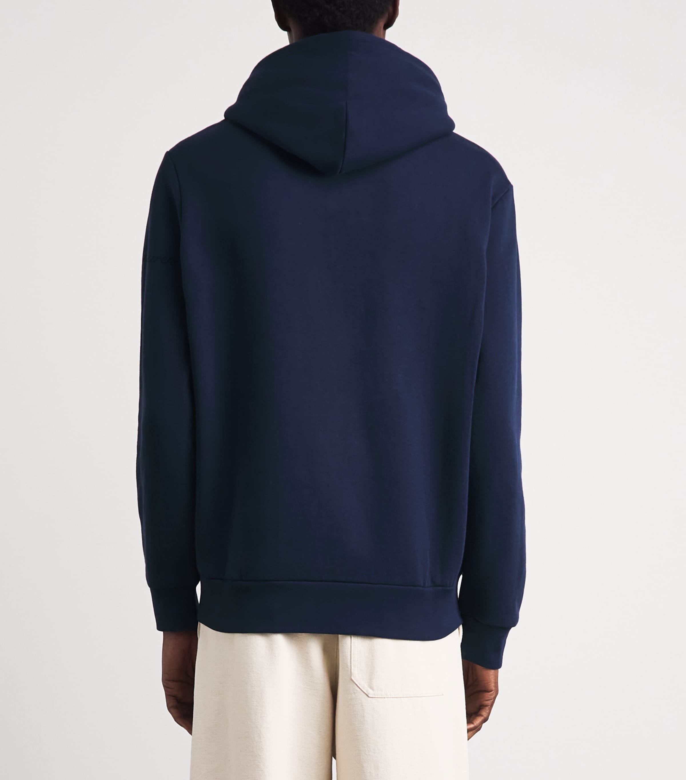 Polo Ralph Lauren Mens Embroidered Logo Hoodie Newport Navy Image 5