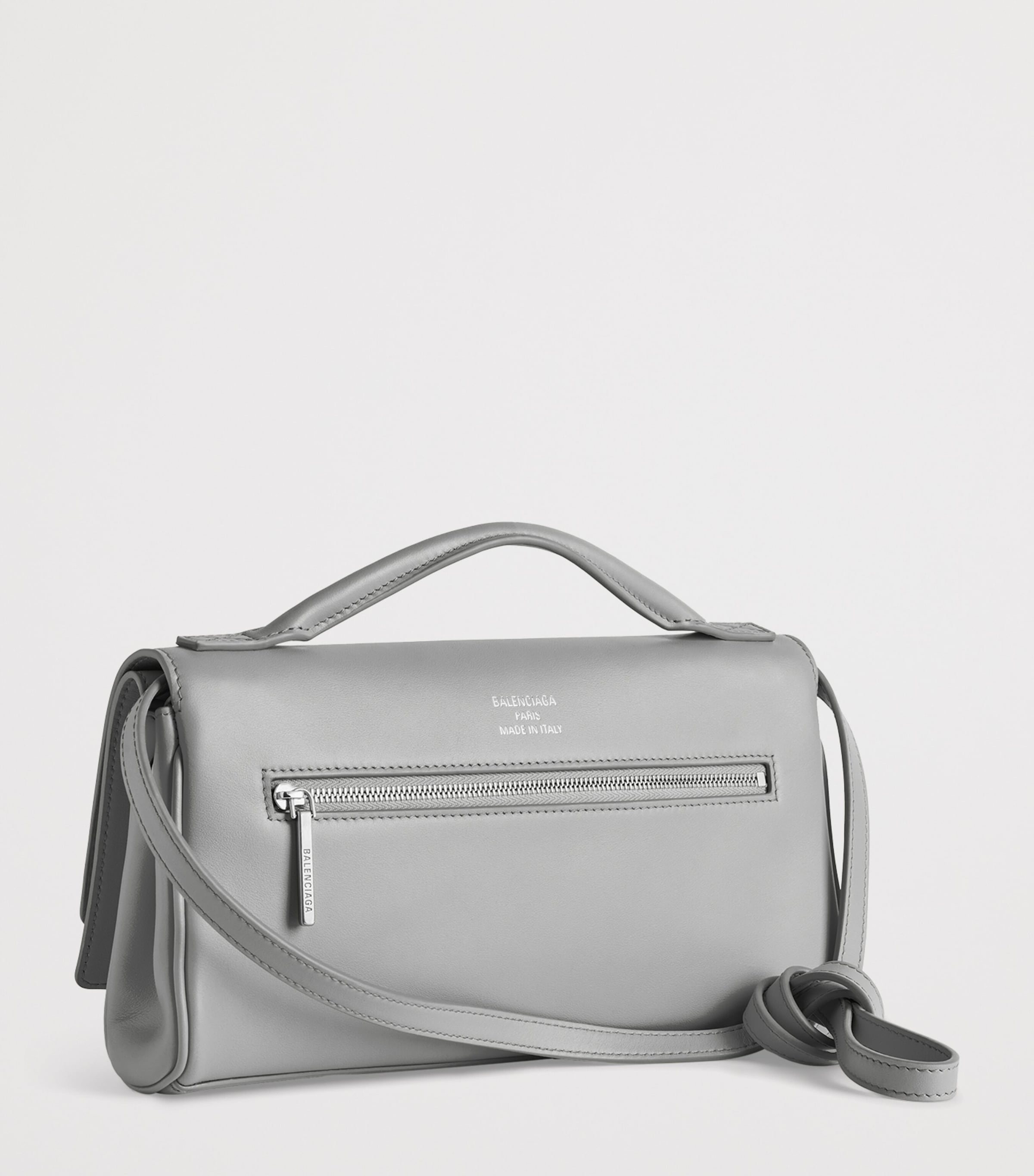 クラッチバッグ Balenciaga Small Bel Air leather clutch w/ strap Medium-8349432ABAV6036_F.jpg?v=7