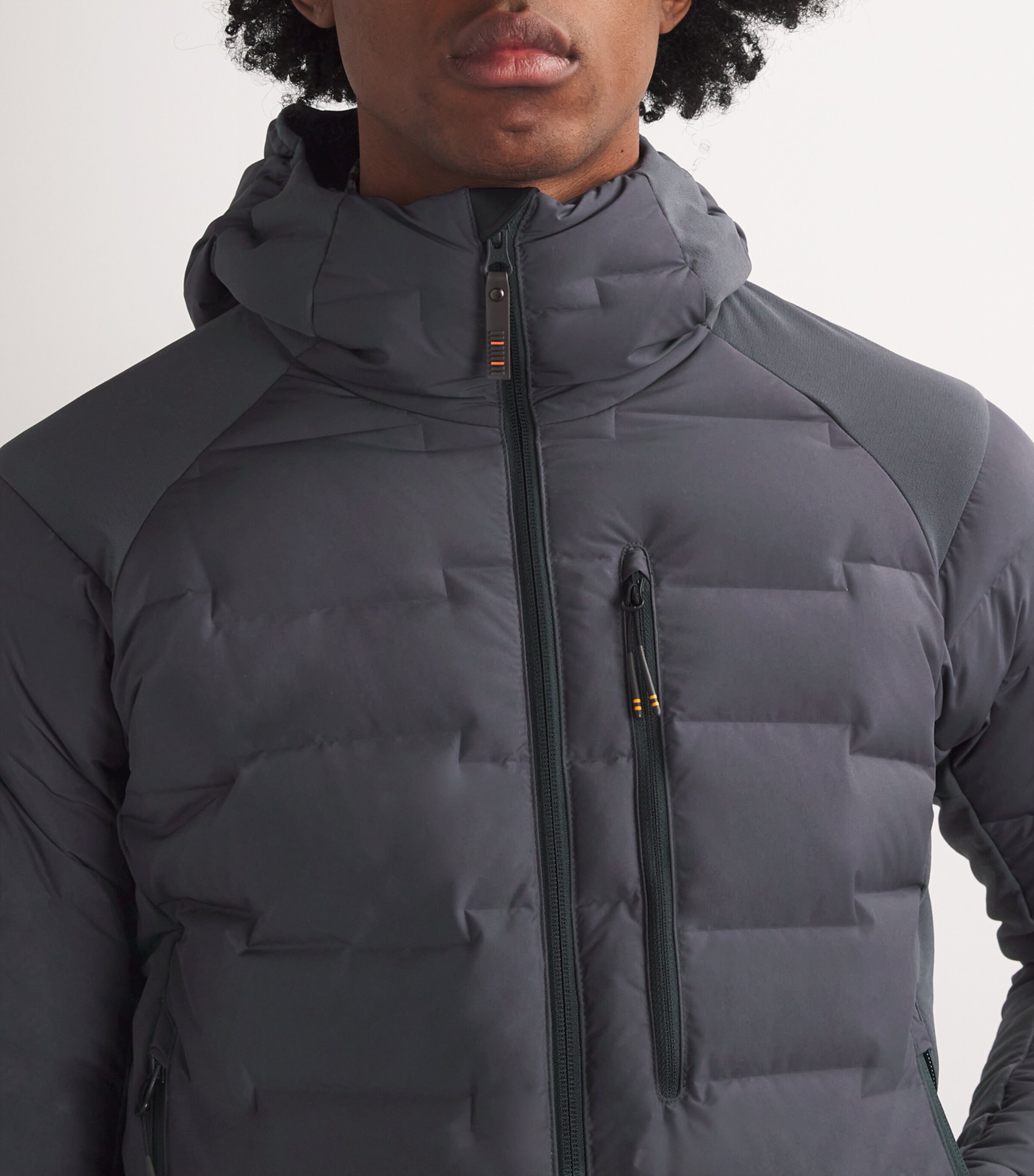 Beretta Mens Tarandus Padded-HoodJacket Ebony Image 6