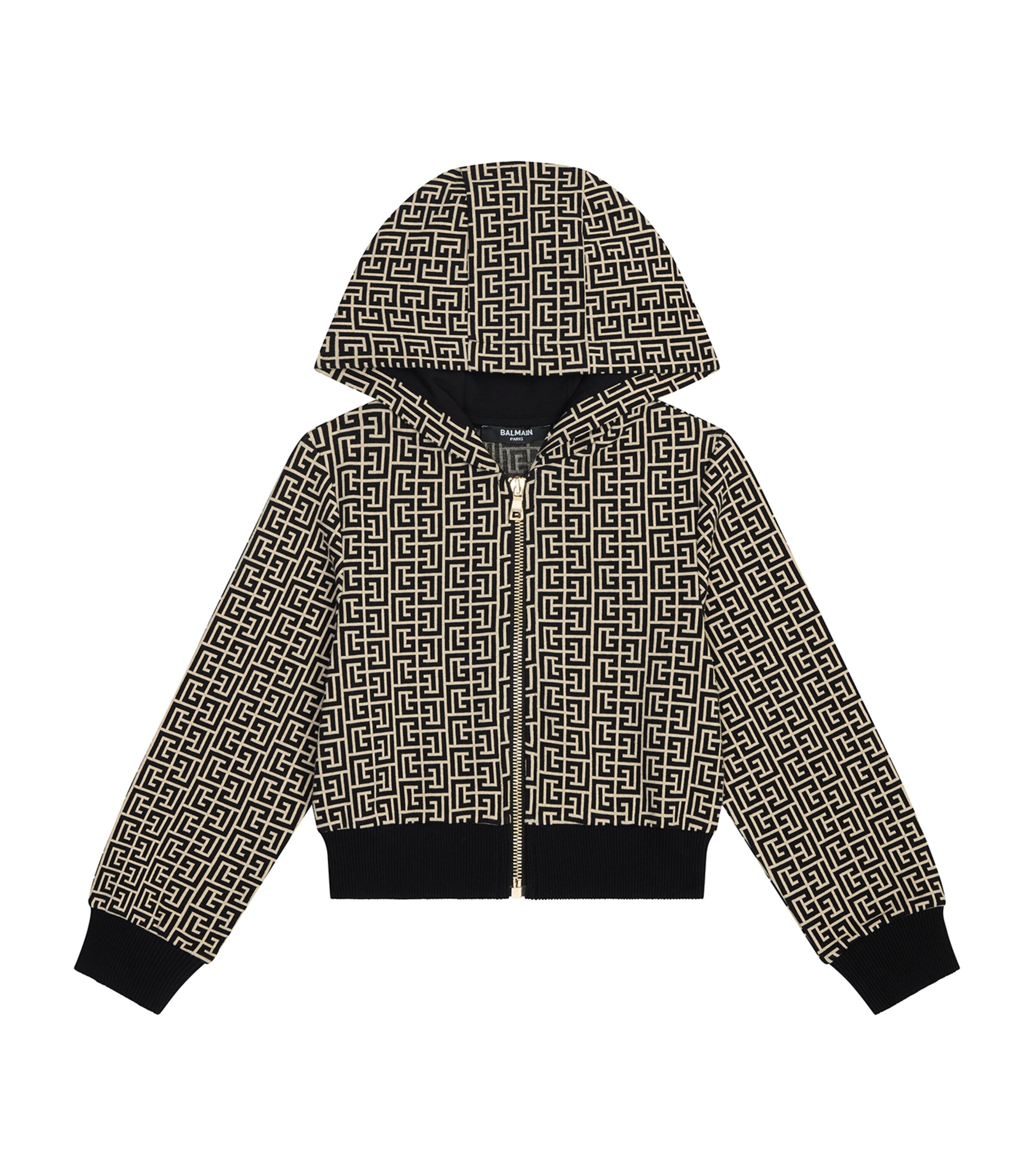 Balmain Kids Pattern Print Sweatshirt (4-14 Years) | Girls Clothing | Sweatshirts & Hoodies | Designers | Balmain | Hoodies & Sweatshirts