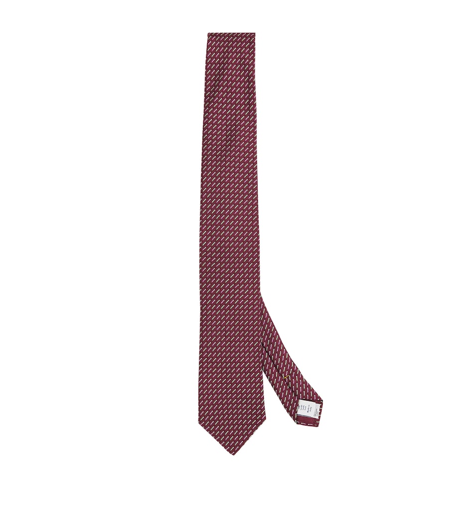 Eton Silk Jacquard Tie Image 1