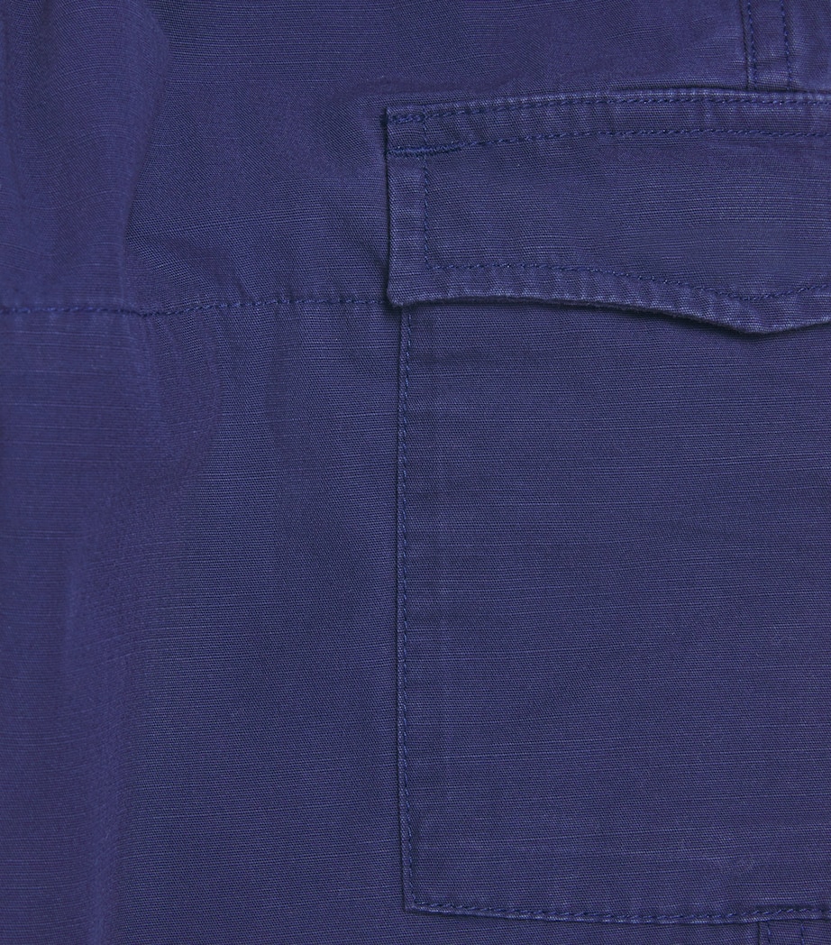 Cotton Cargo Trousers (2-7 Years) NAVY Image 3