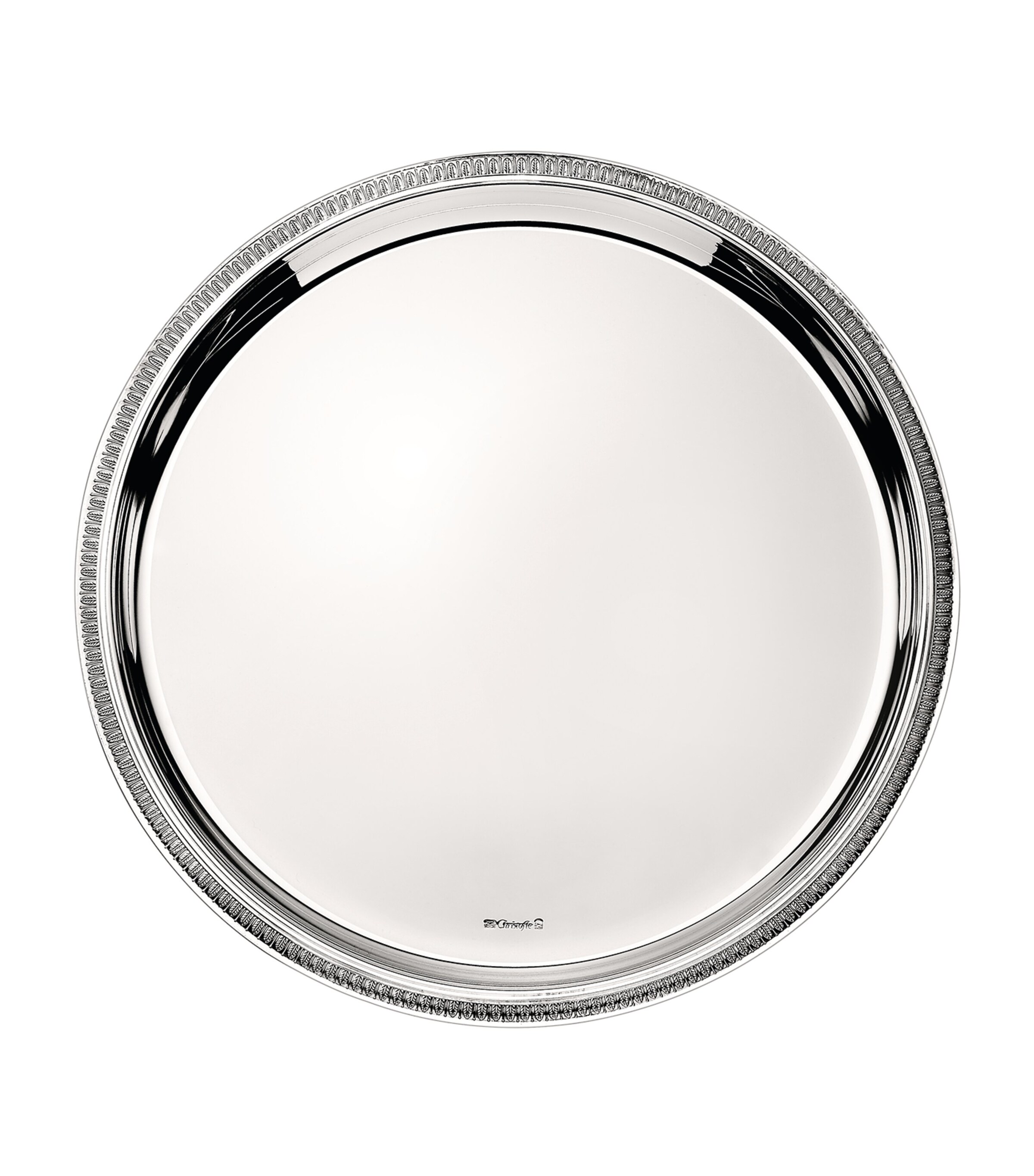 Malmaison Round Tray (30cm) SILVER Image 2