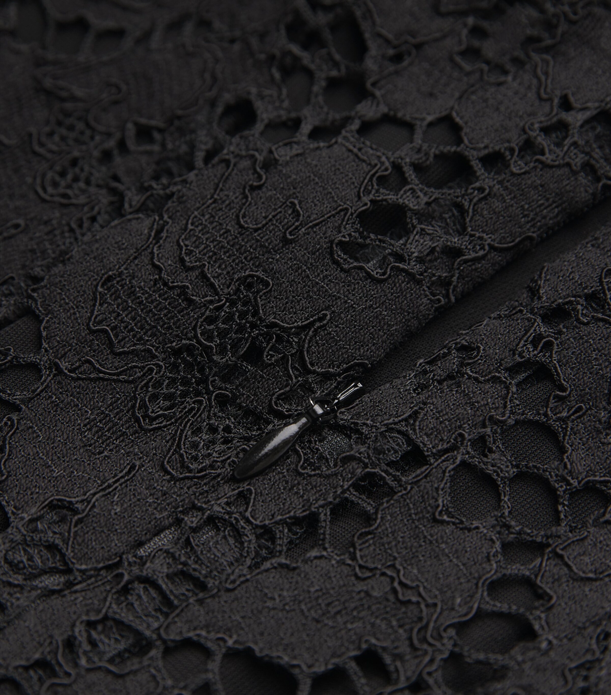 Tory Burch Womens Lace Maxi Dress Black Image 5