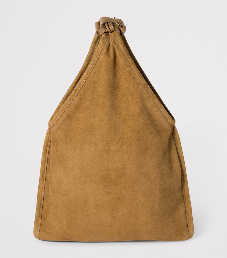 Suede Tassel Tote Bag F0393 Image 3