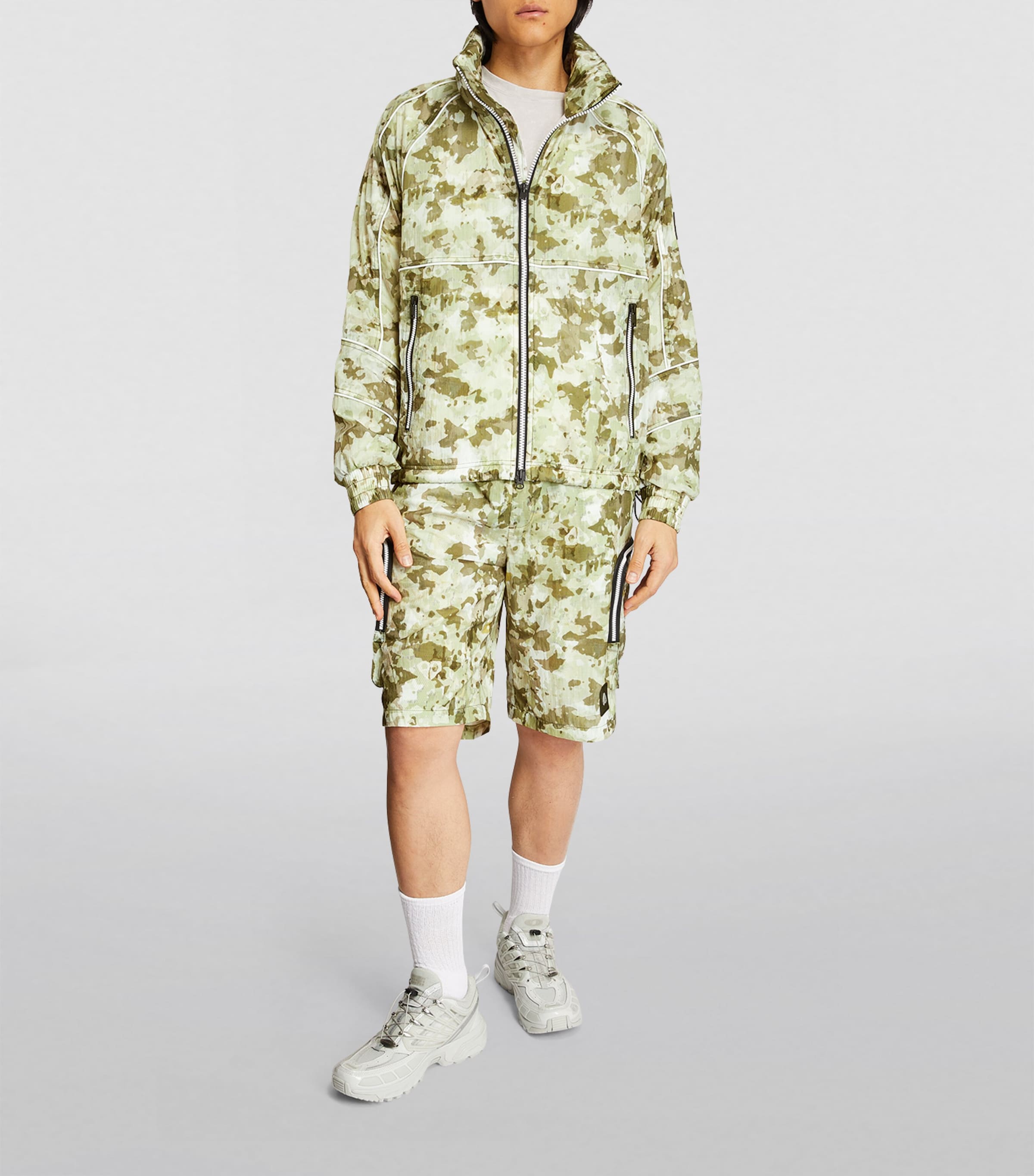 Camouflage Bomber Jacket SAGE CAMO - 1393 Image 2