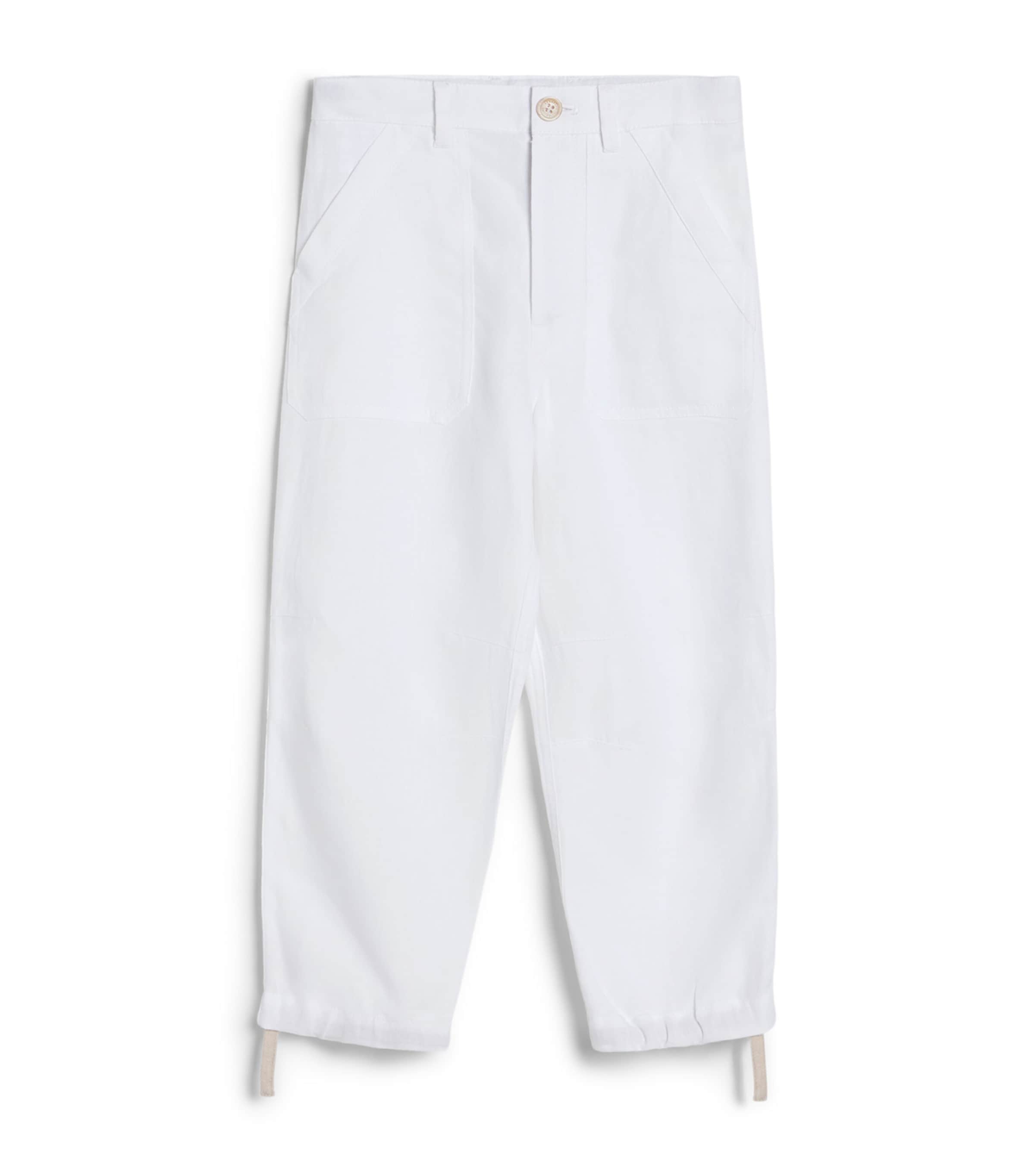Brunello Cucinelli Kids Wide-Leg Trousers Image 1